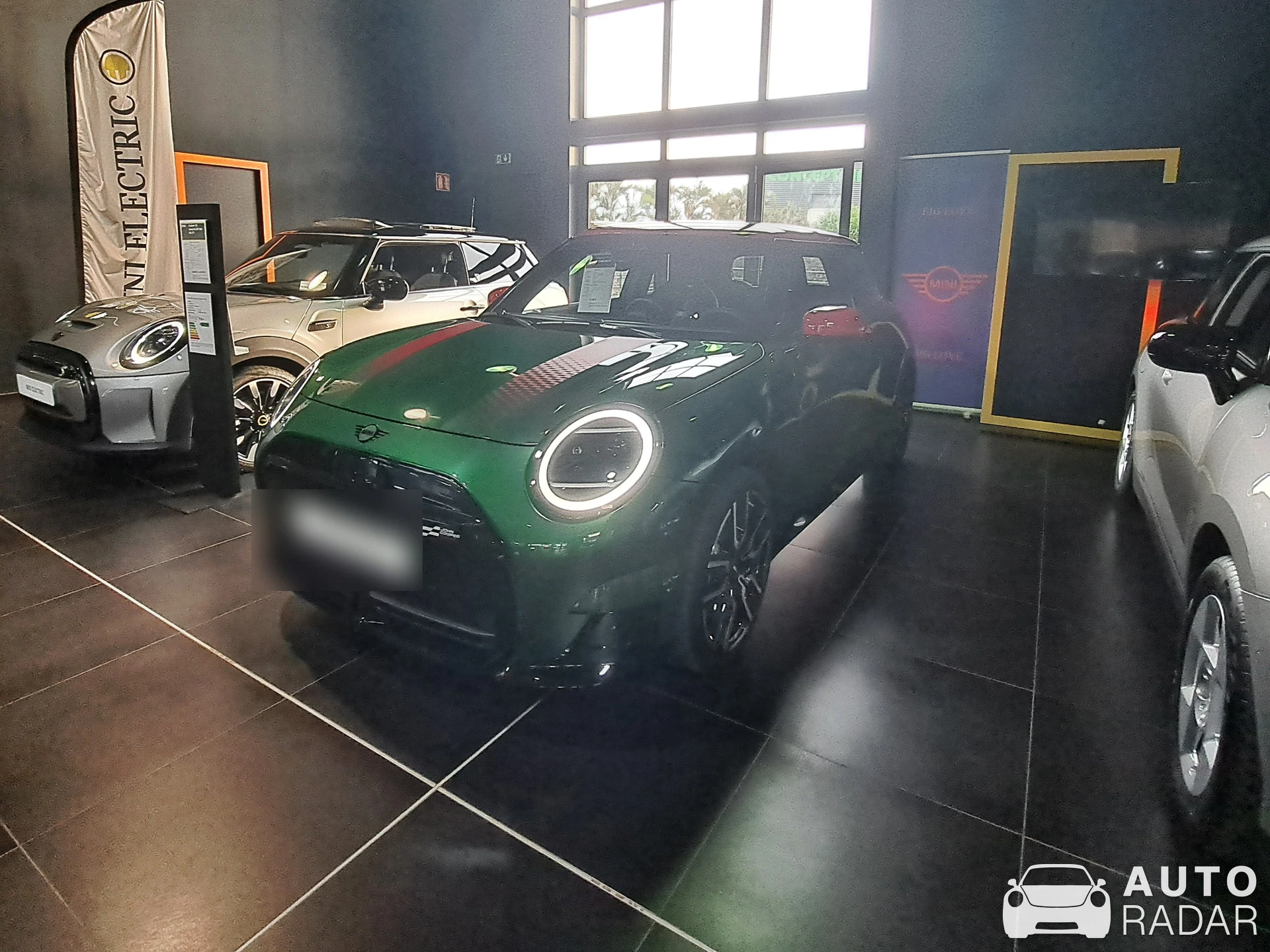 Mini Cooper S Coupe JCW spotted in Saint-Pierre