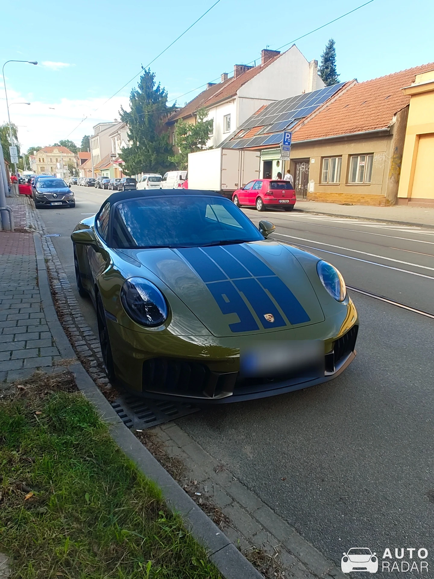 Porsche 992 Carrera GTS T-Hybrid spotted in Brno