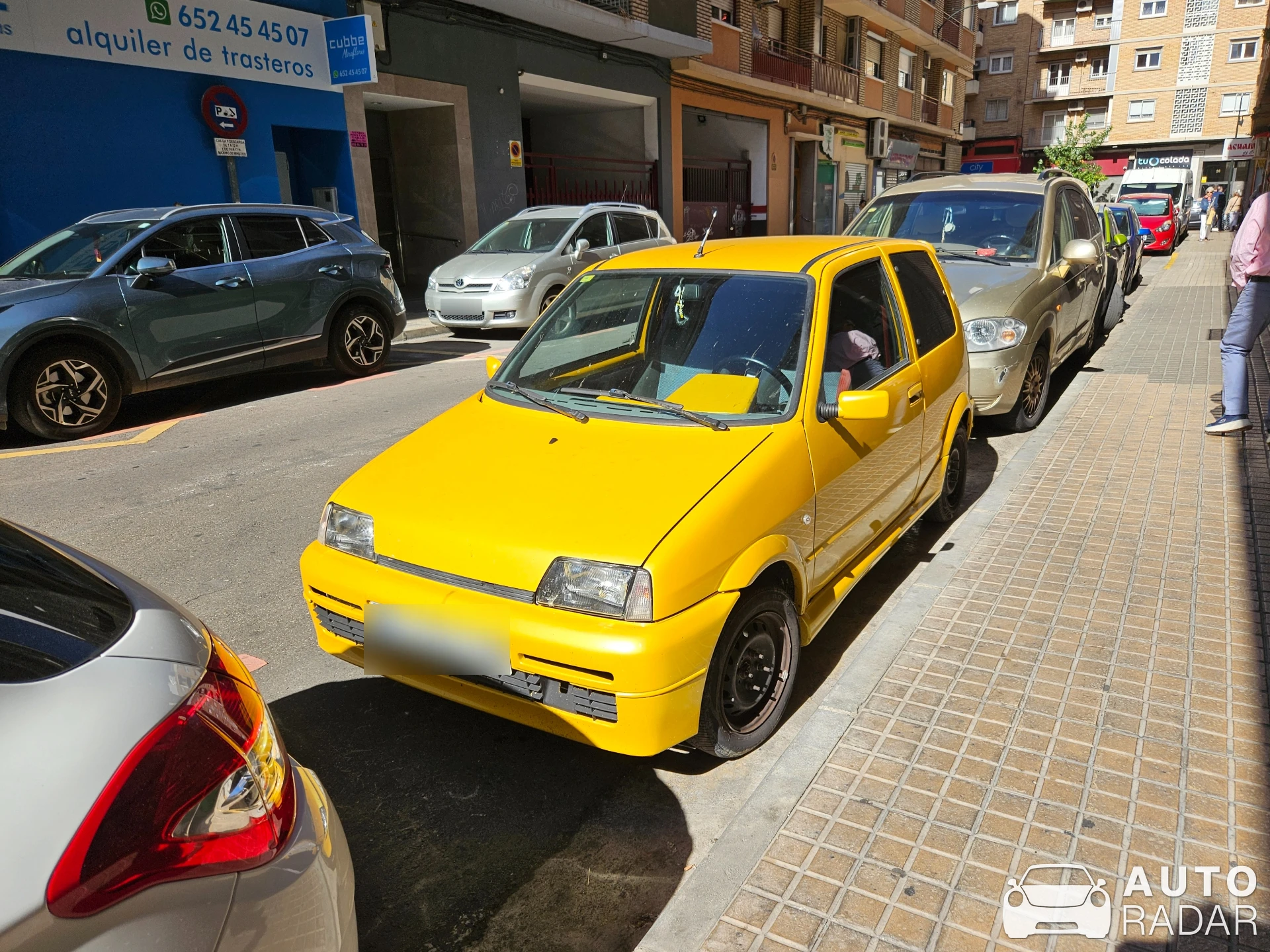 Fiat Cinquecento Sporting spotted in Zaragoza