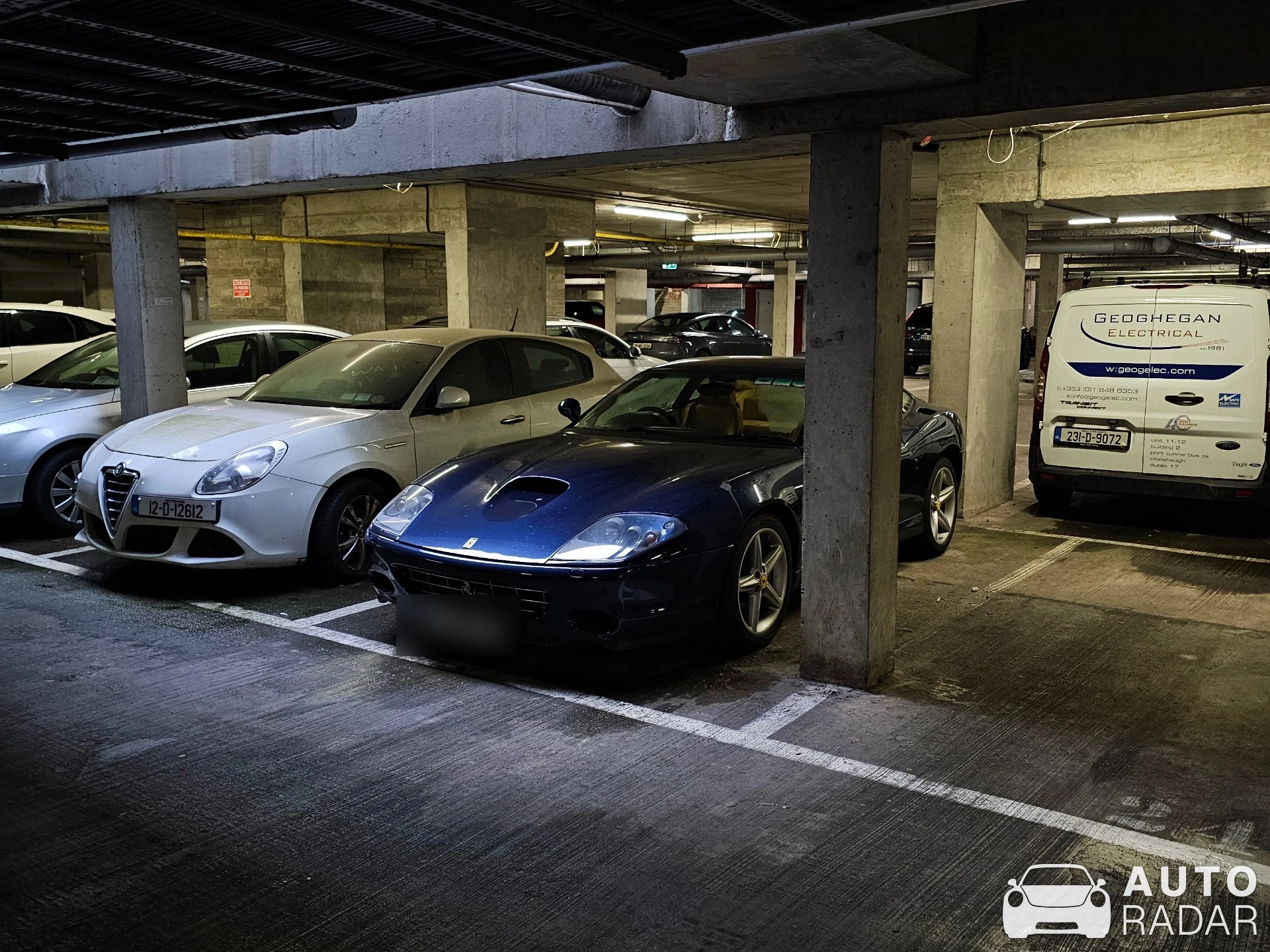 Ferrari 575 M Maranello spotted in Dublin 2, Ireland