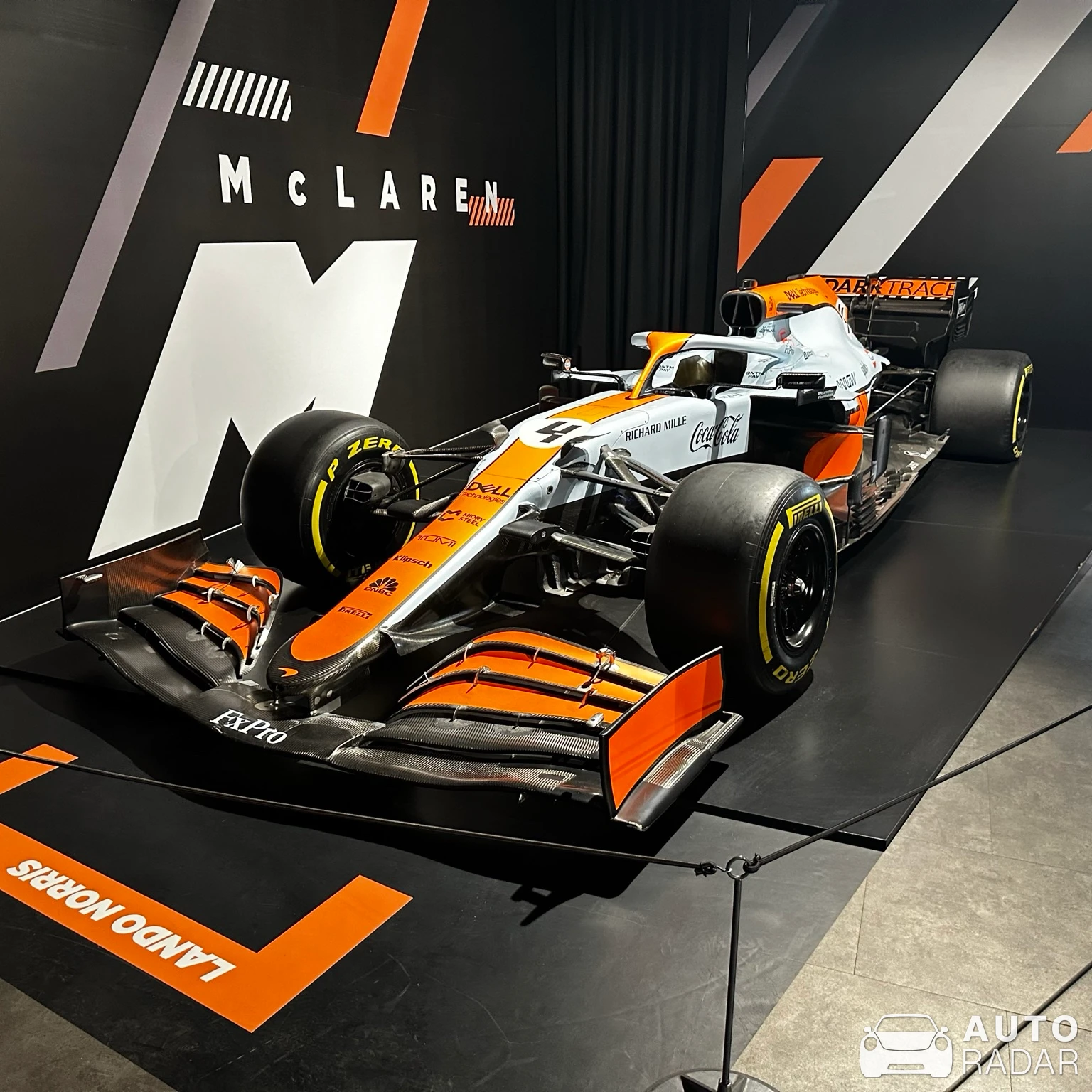 McLaren MCL35M spotted in Le Mans