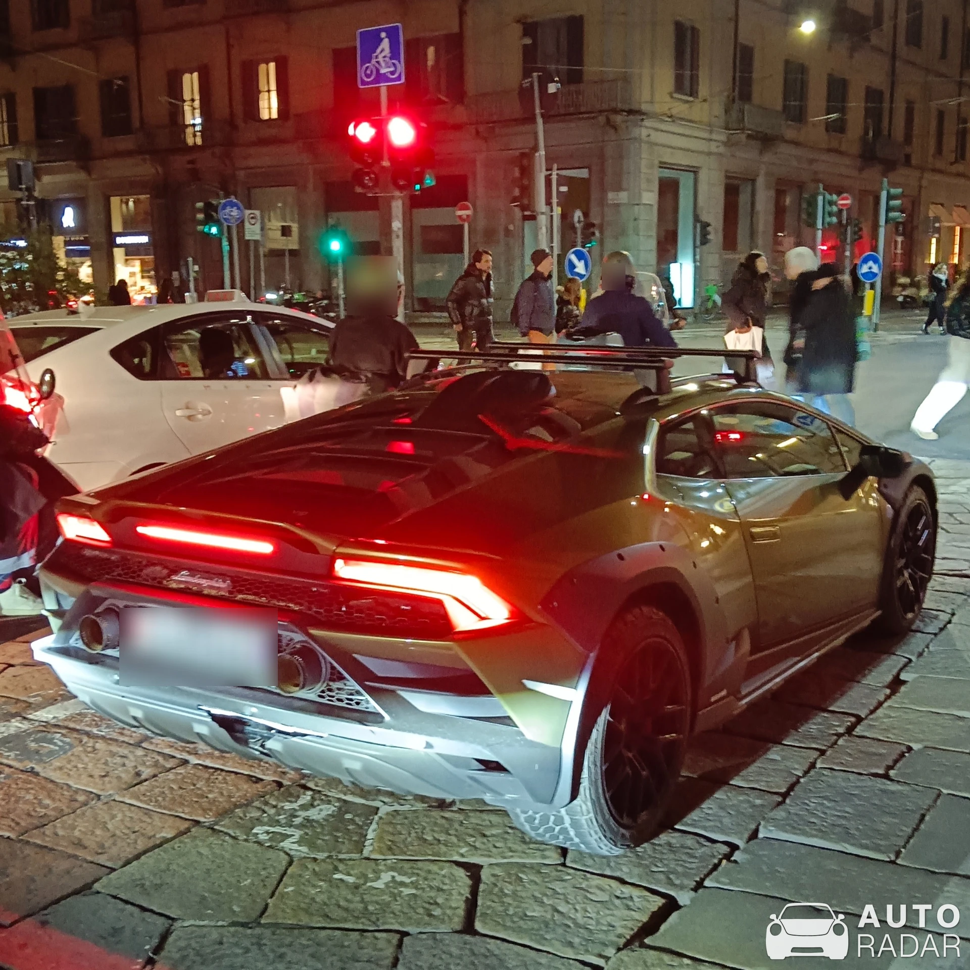 Lamborghini Huracán LP610-4 Sterrato spotted in Milano, Italy