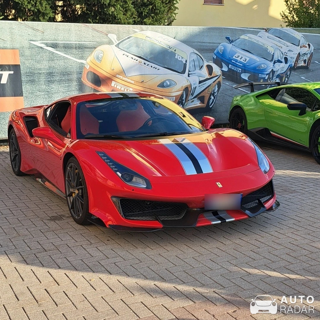 Ferrari 488 Pista spotted in Maranello, Italy