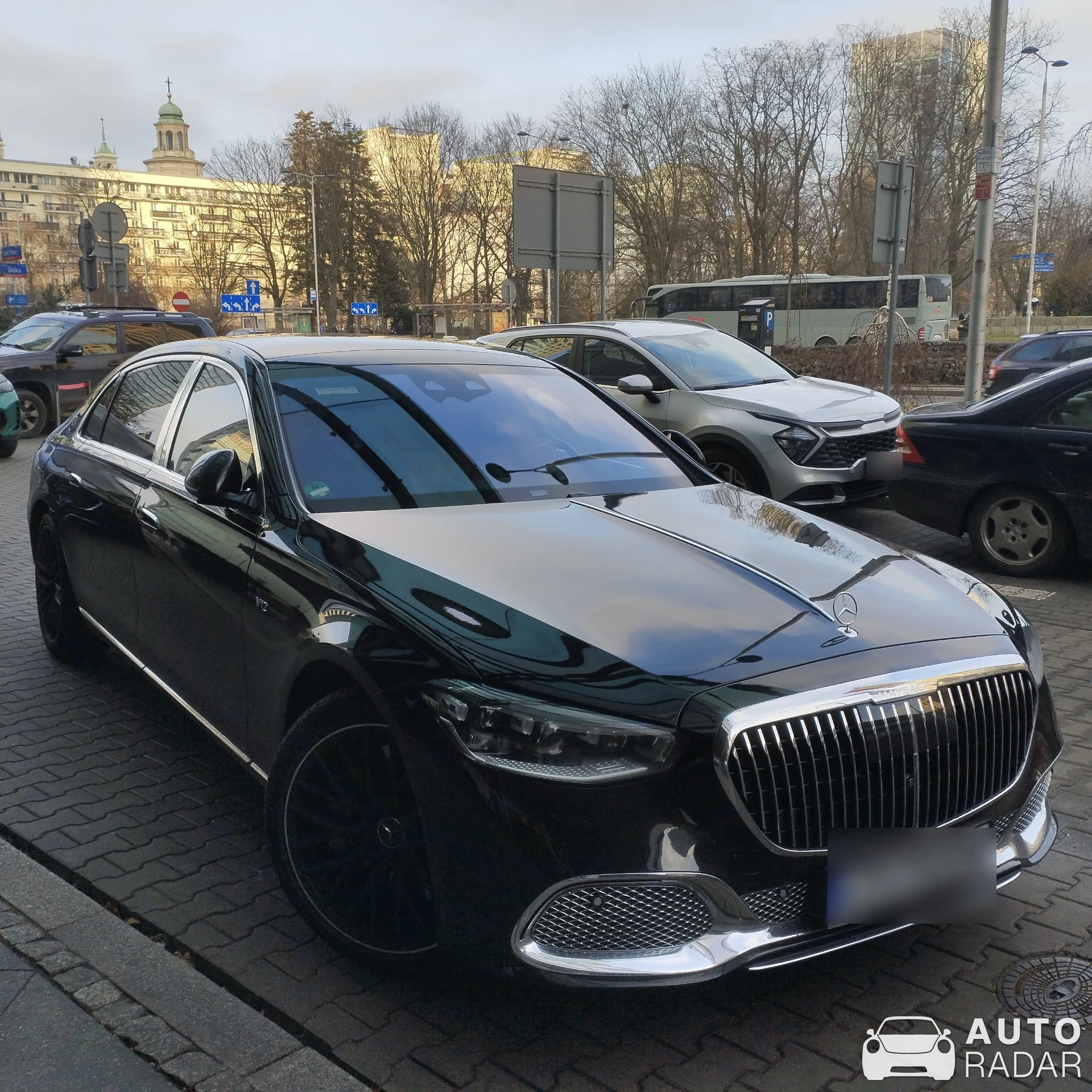Mercedes-Maybach S 680 spotted in Warszawa, Poland