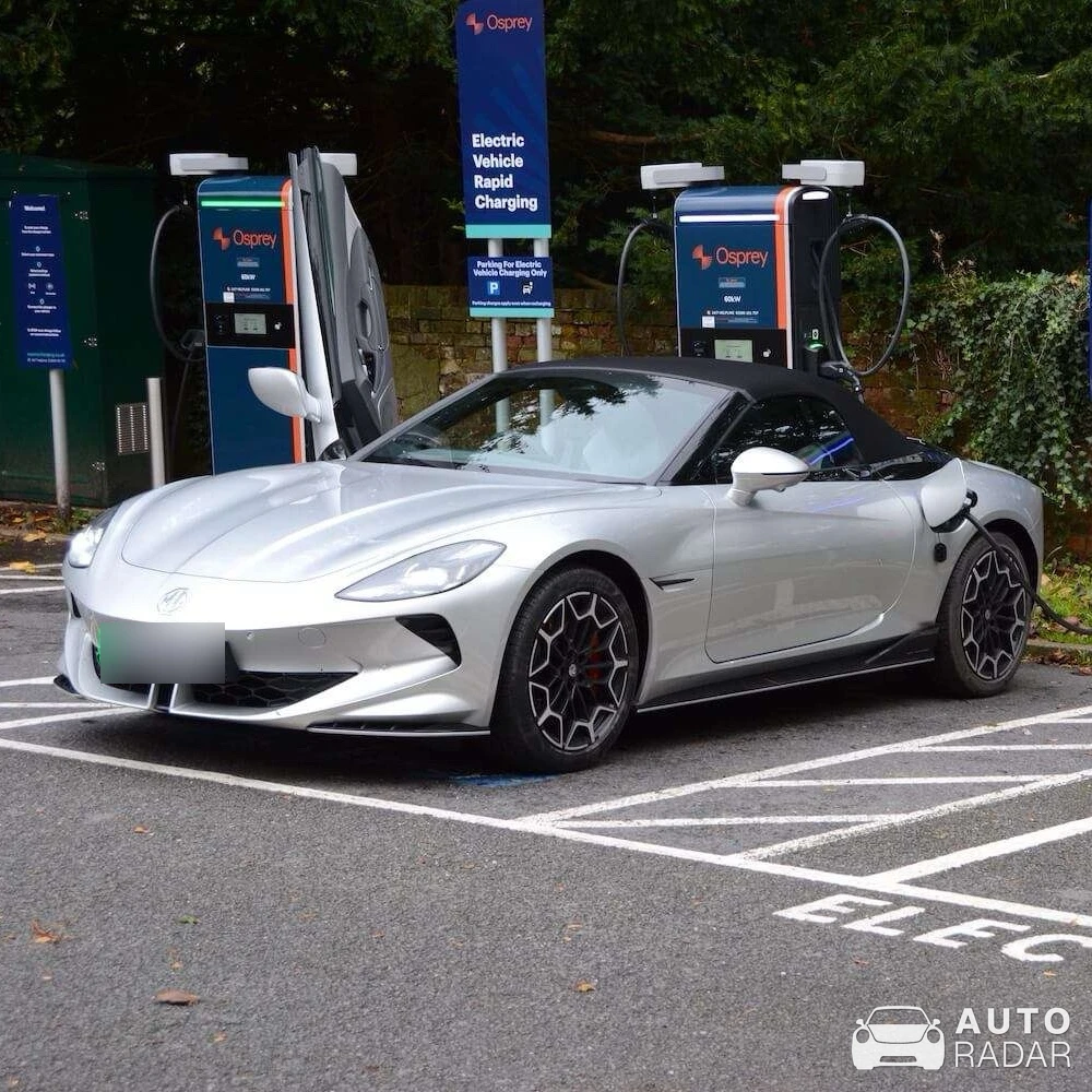 MG Cyberster spotted in Dublin 4, Ireland