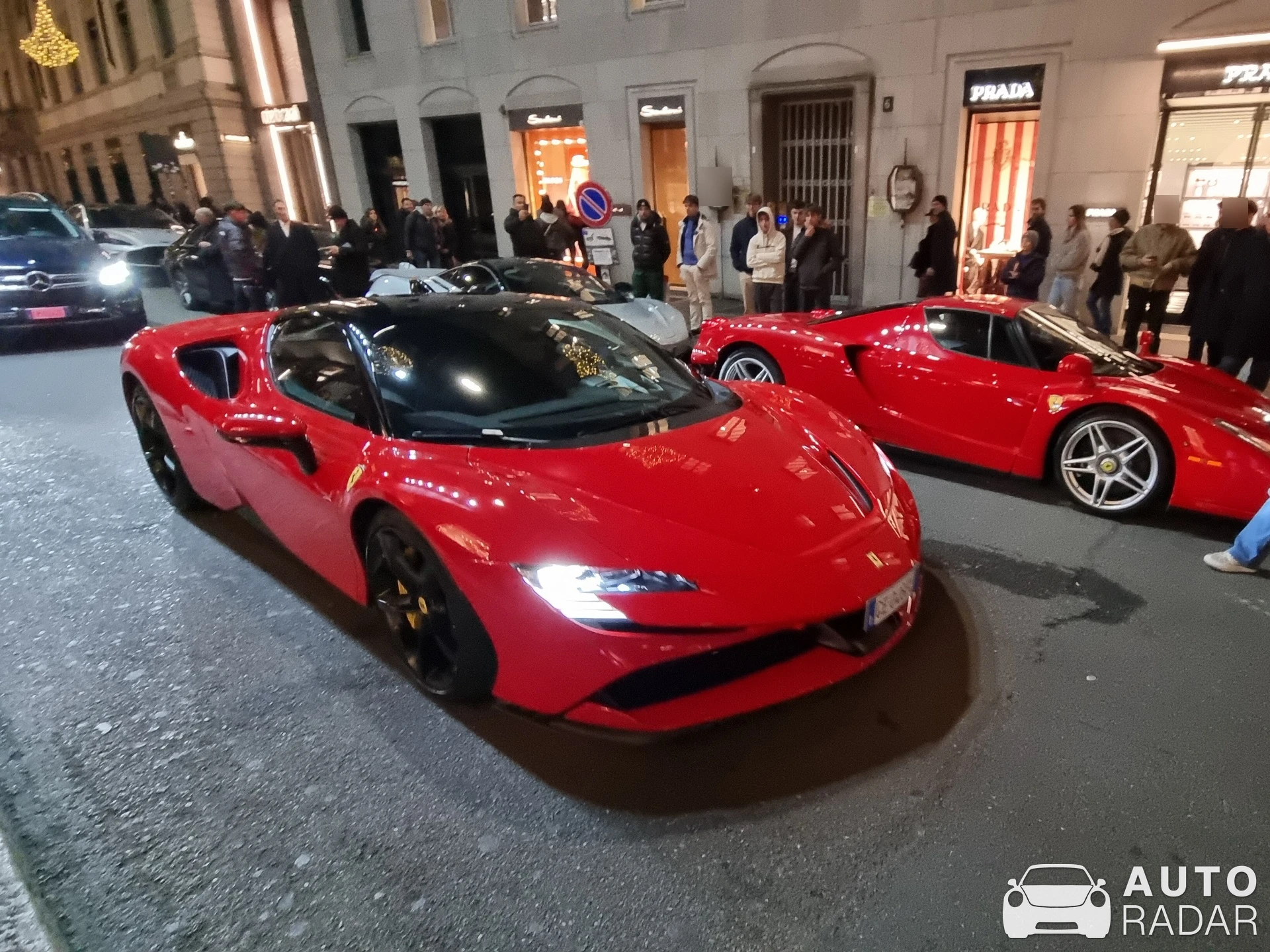 Ferrari SF90 Stradale spotted in Milano, Italia