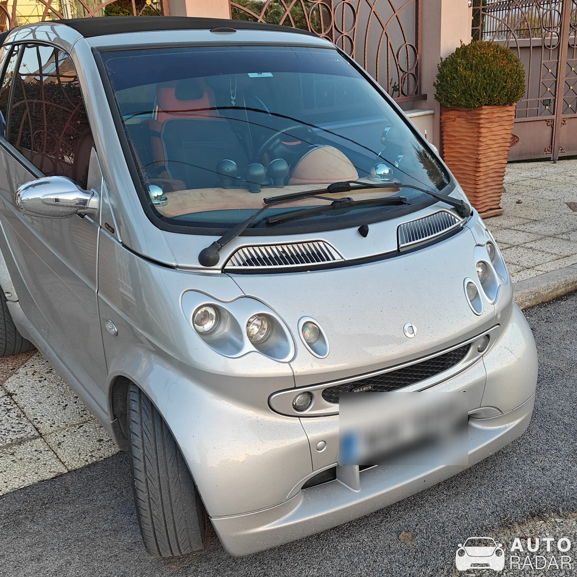 Smart Fortwo Brabus spotted in Γαλήνη, Ελλάδα