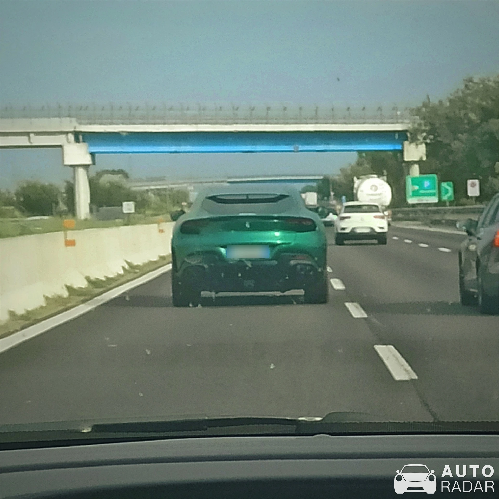 Ferrari Purosangue spotted in Provincia di Piacenza, Italia