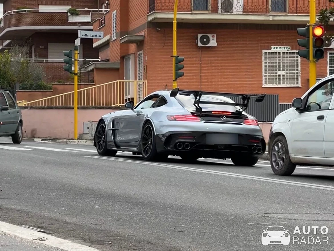 Mercedes-AMG GT Black Series C190 spotted in Zona L Ottavia, Italy