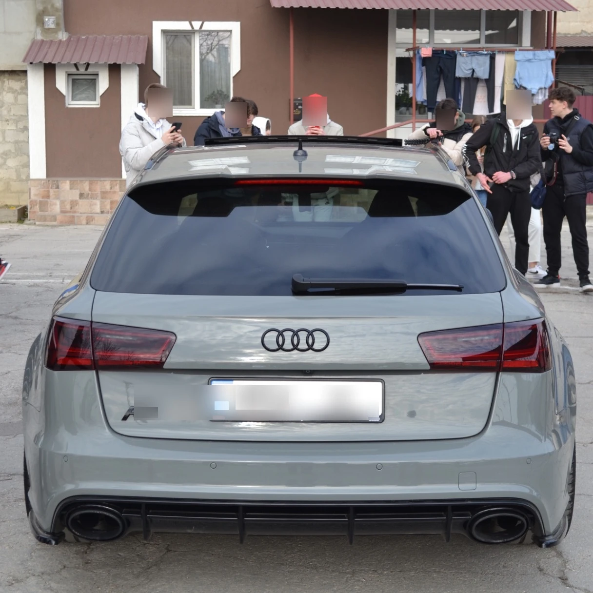 Audi ABT RS6 Plus Avant C7 2015 spotted in Chișinău