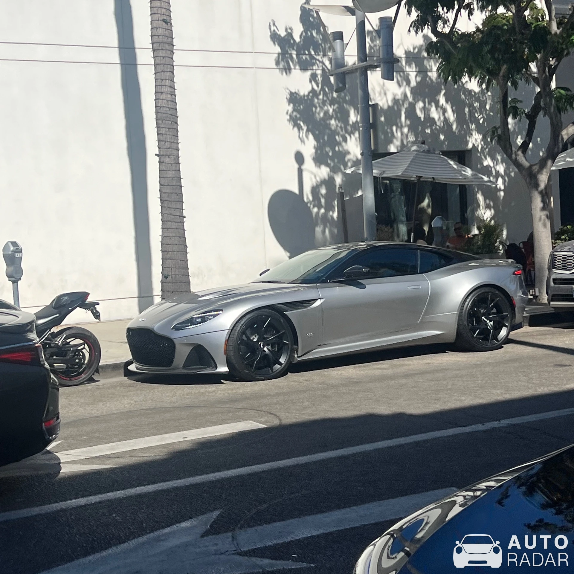 Aston Martin DBS Superleggera spotted in Beverly Hills, United States