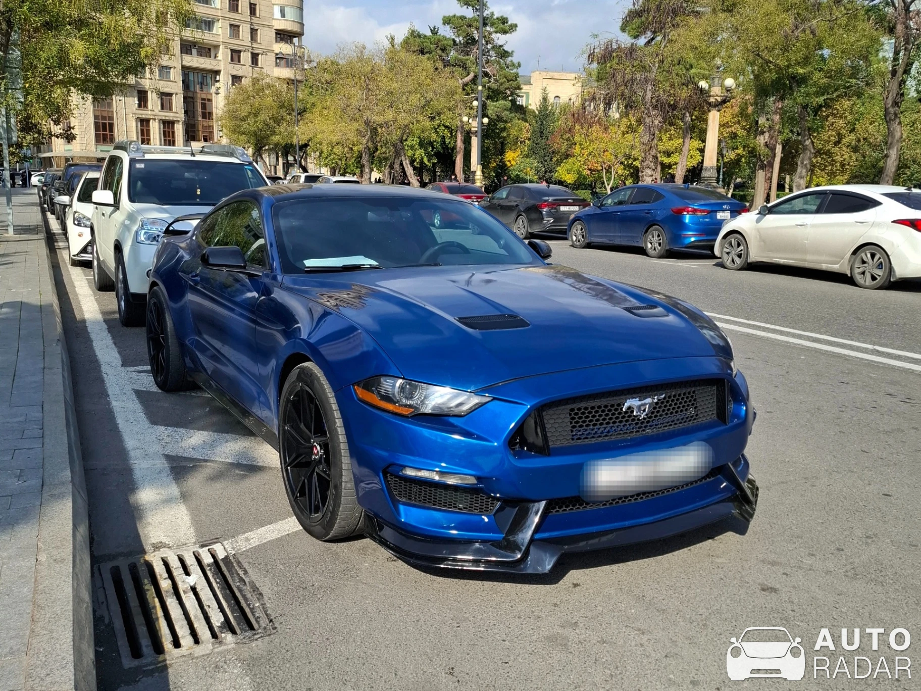 Ford Mustang GT spotted in Baku, Azerbaijan