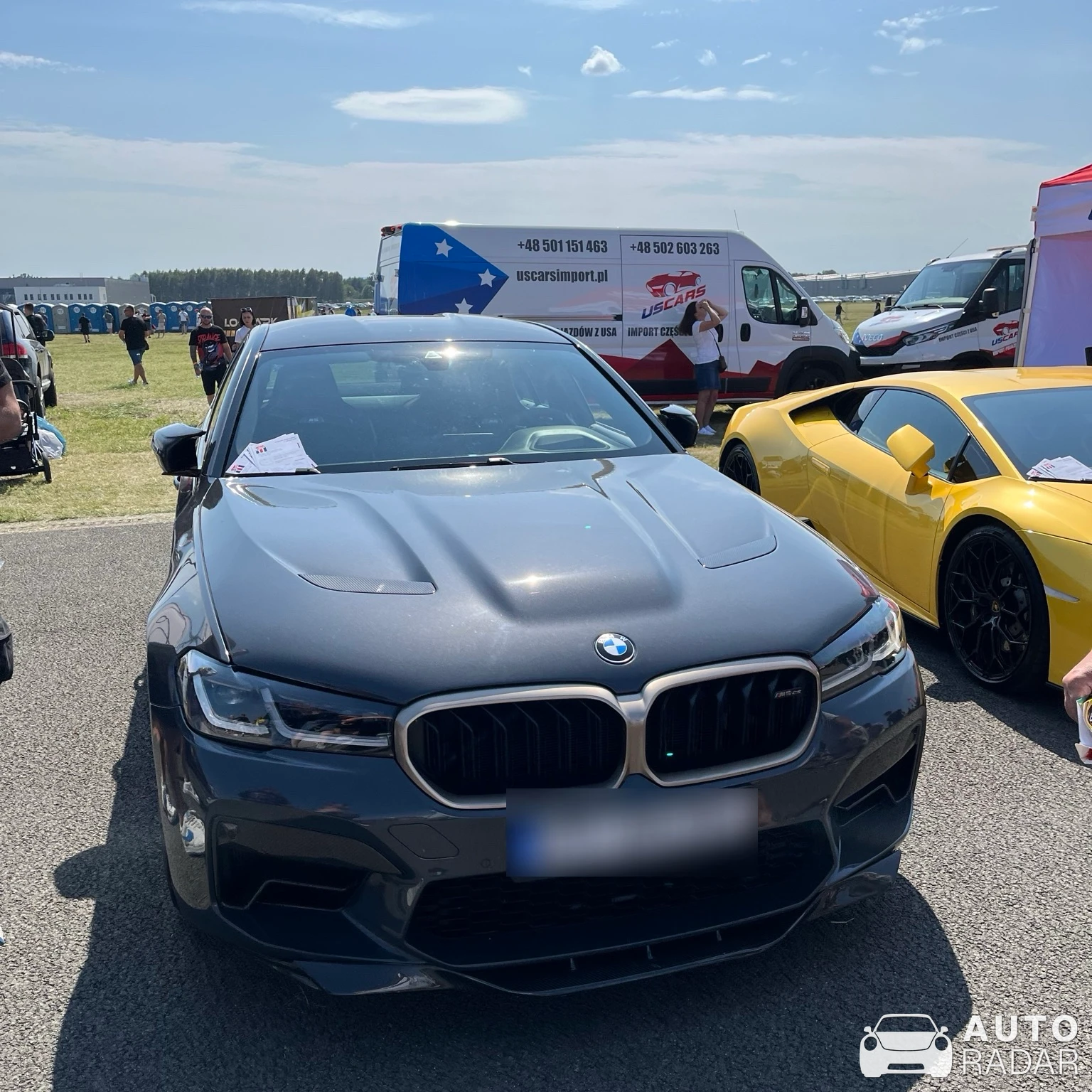BMW M5 F90 CS spotted in Krosno