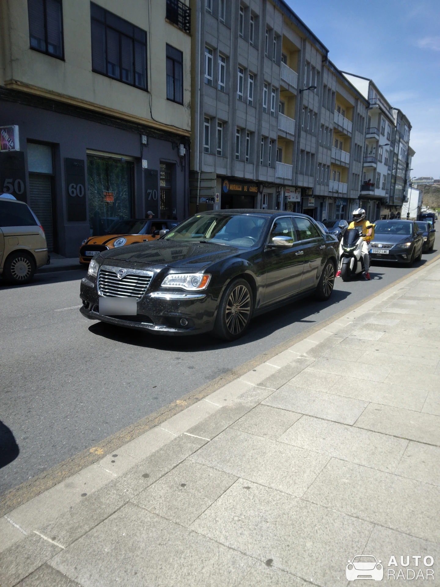 Lancia Thema 8.32 spotted in Lugo