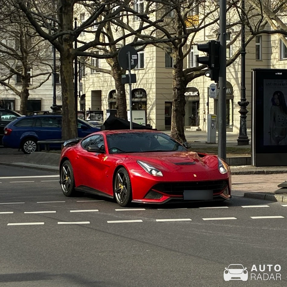 Ferrari F12berlinetta Novitec Rosso spotted in Berlin