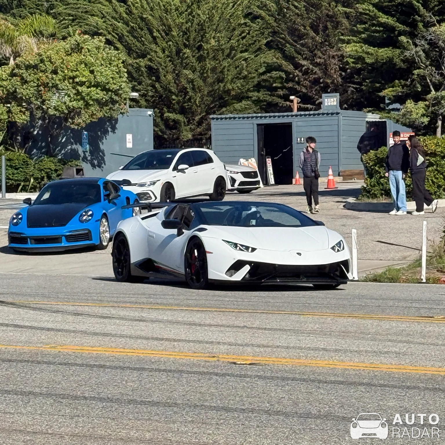 Lamborghini Huracán LP640-4 Performante Spyder spotted in Malibu, United States