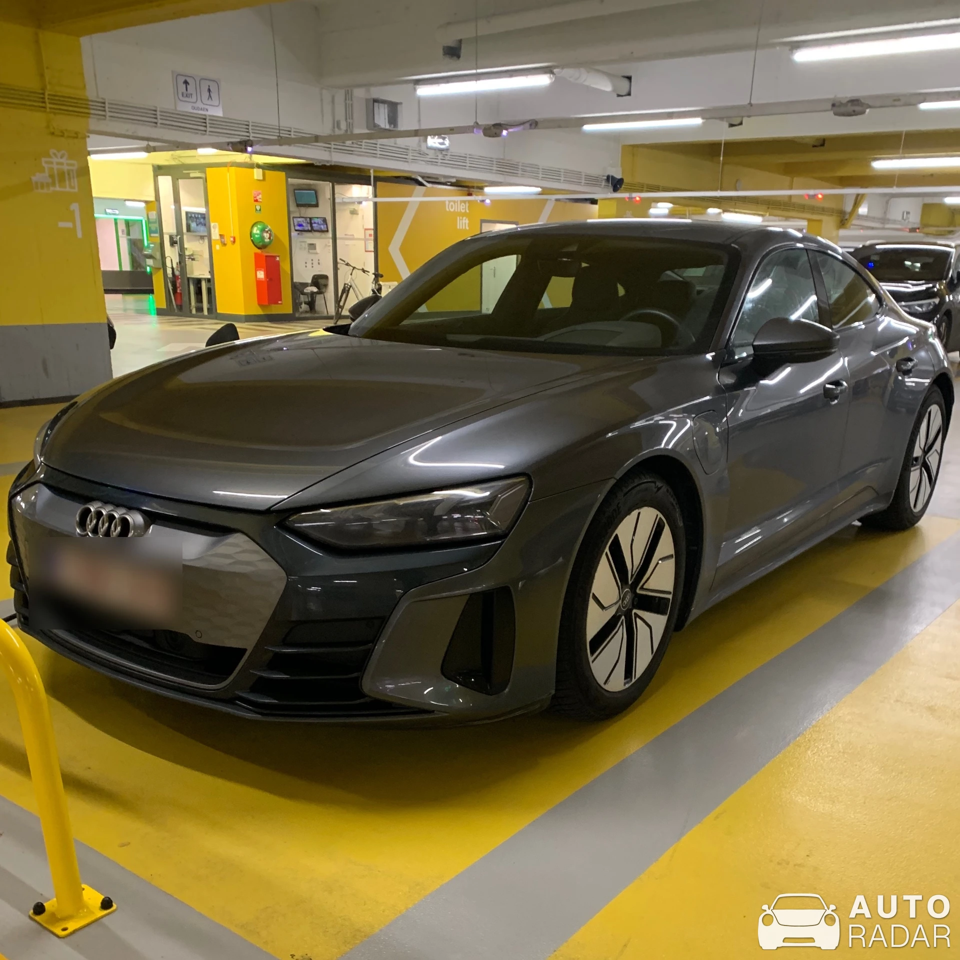 Audi E-Tron GT spotted in Antwerpen, België