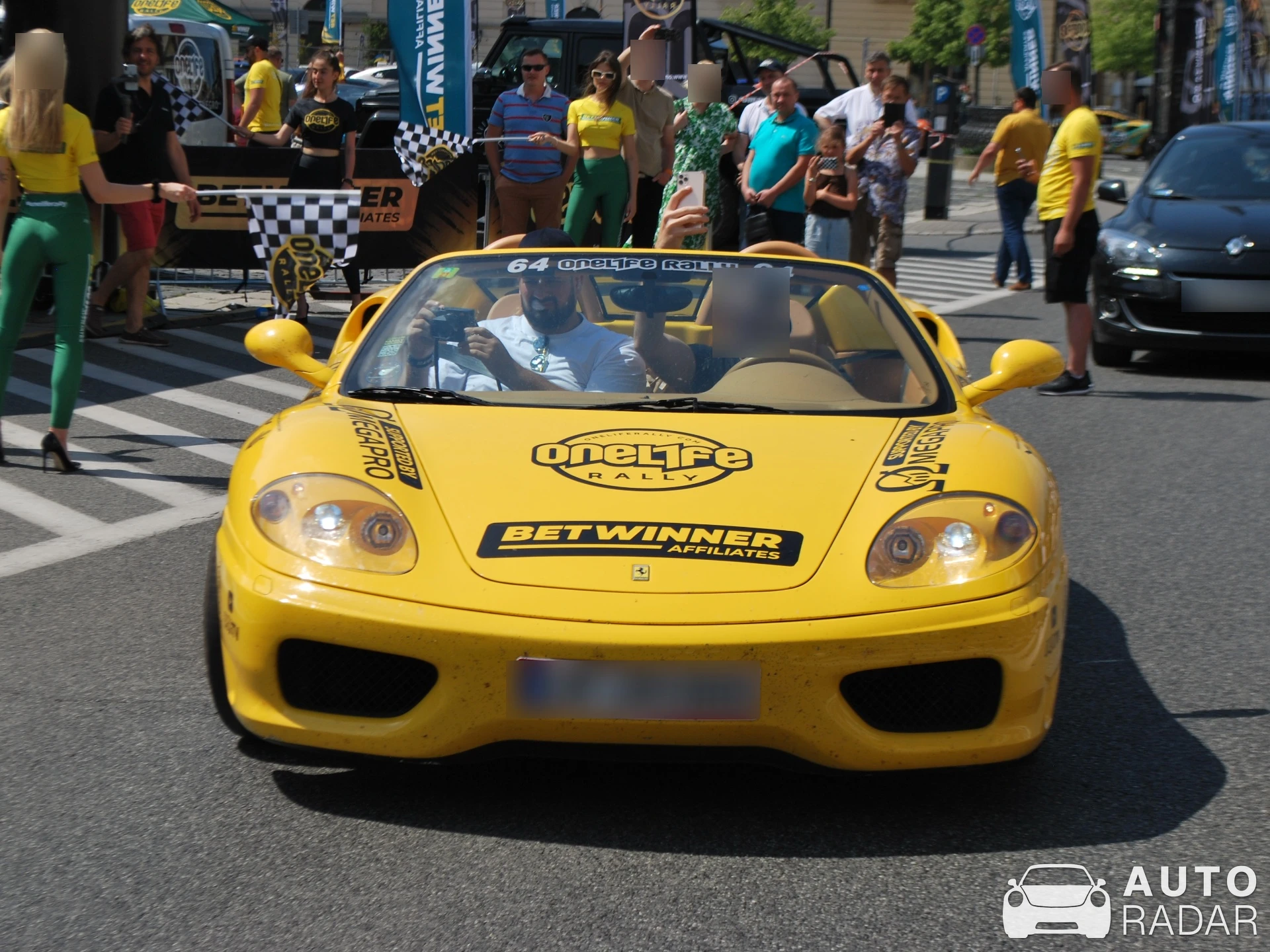 Ferrari 360 Spider spotted in Warszawa, Poland