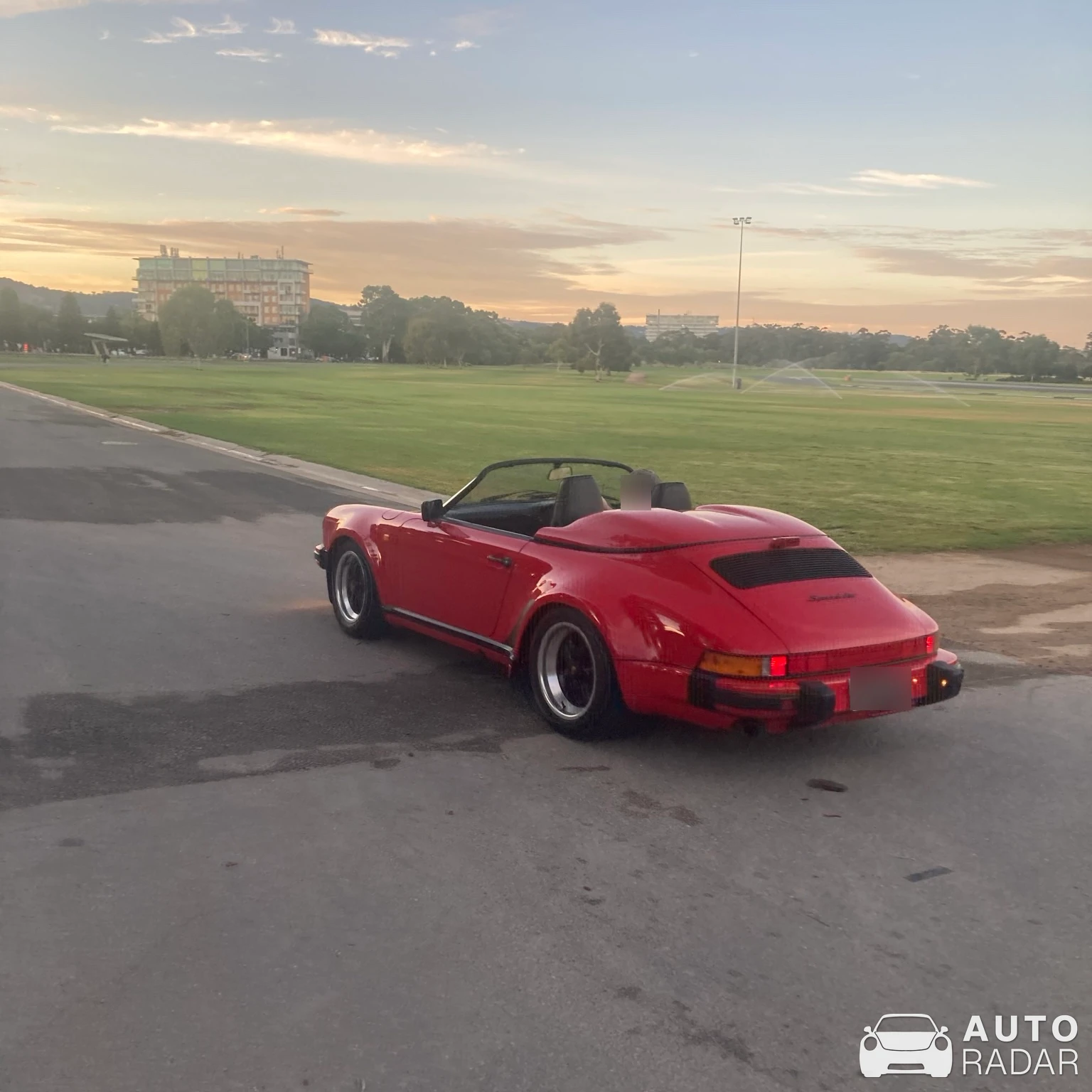 Porsche 930 Speedster spotted in St Peters