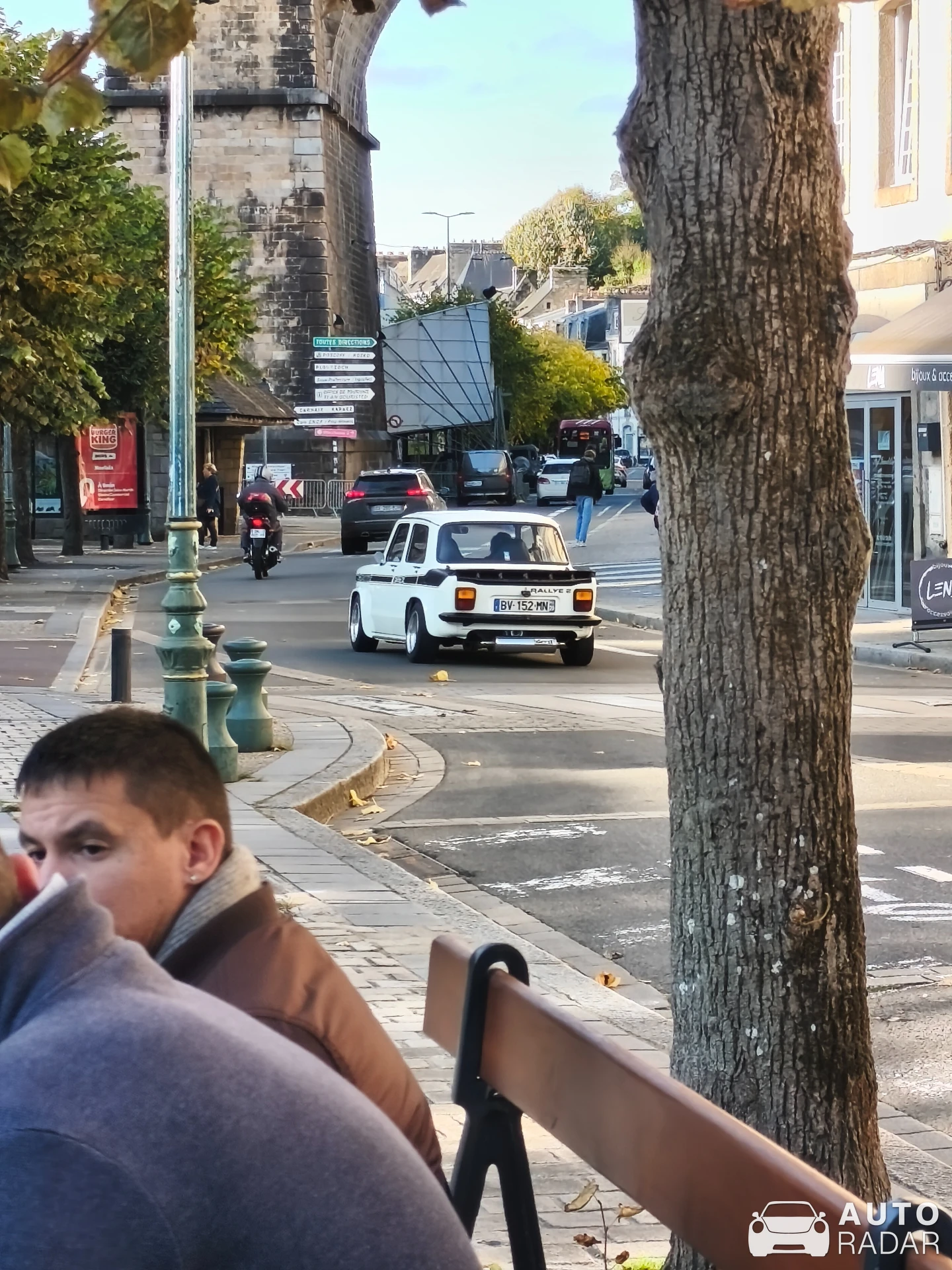 Simca 1000 Rallye 2 spotted in Morlaix