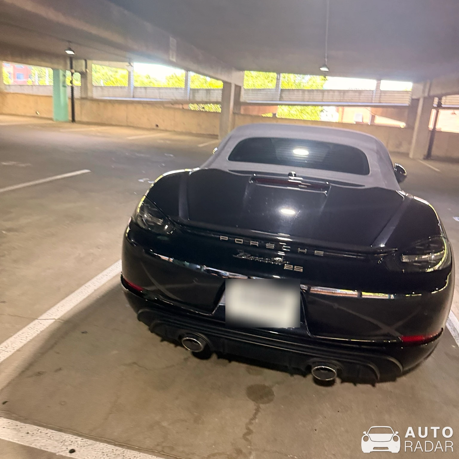 Porsche 718 Boxster 25 Years spotted in Decatur