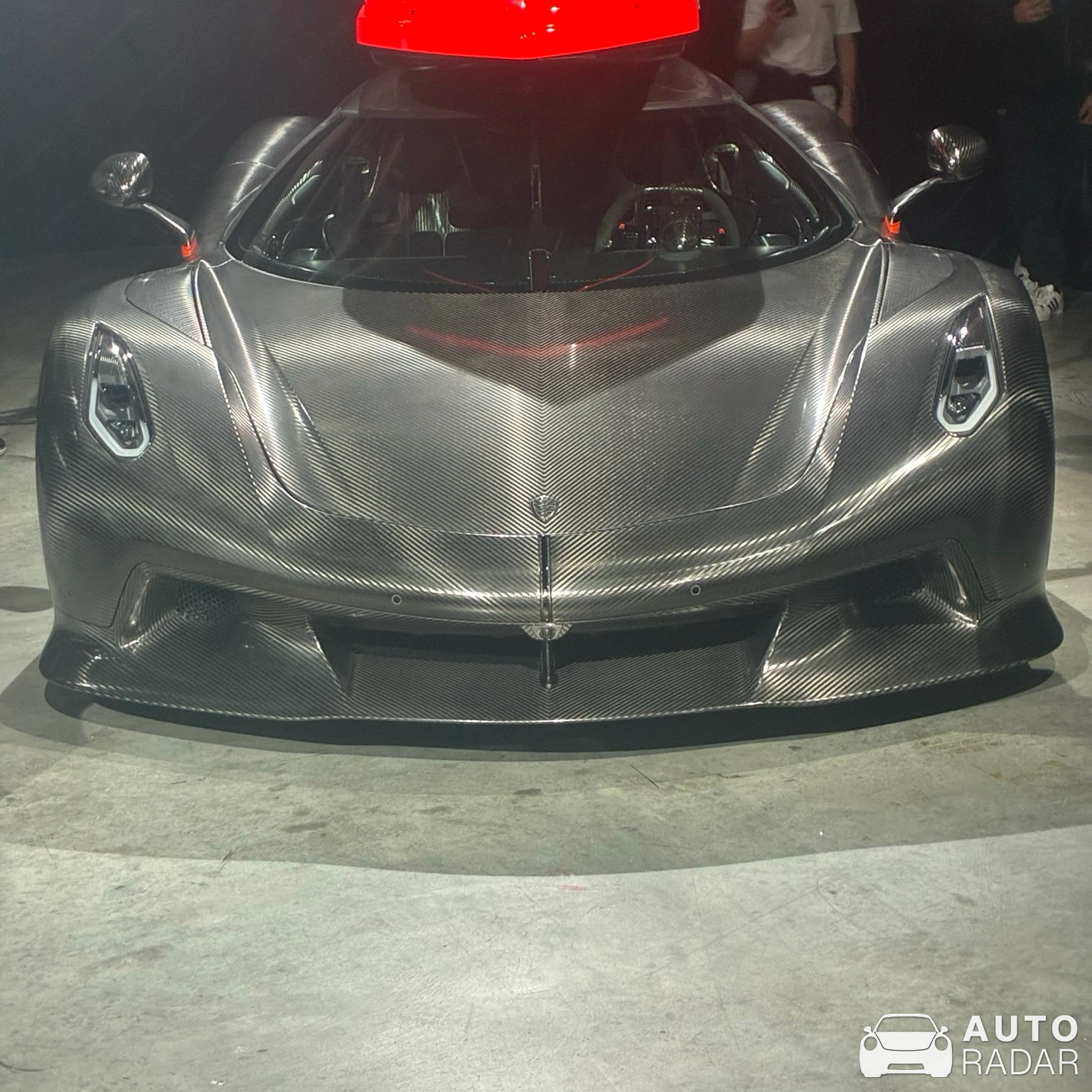 Koenigsegg Jesko Attack Ghost Le Mans spotted in Zürich