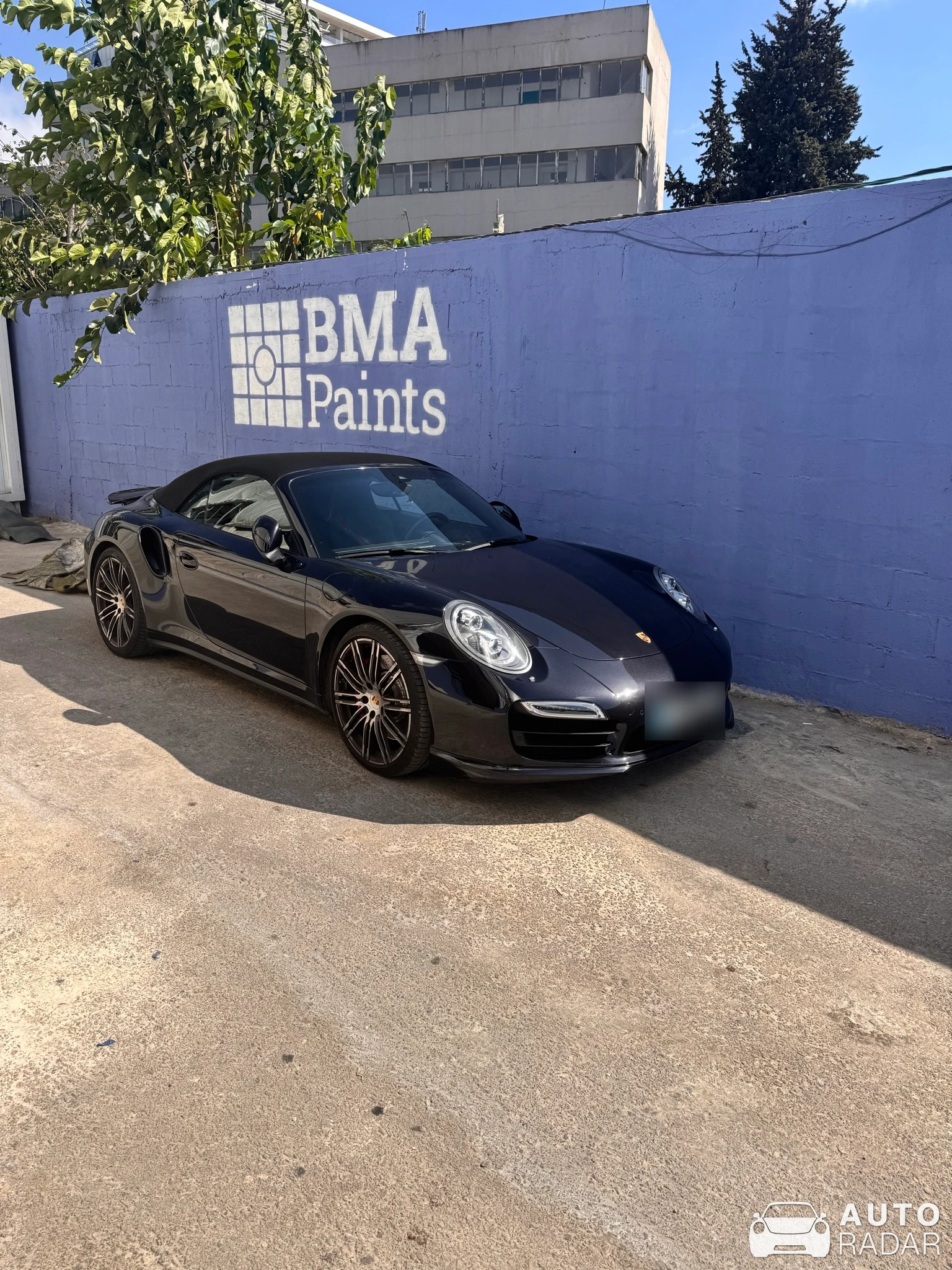 Porsche 991 Turbo Cabriolet MkI spotted in Metn, Liban