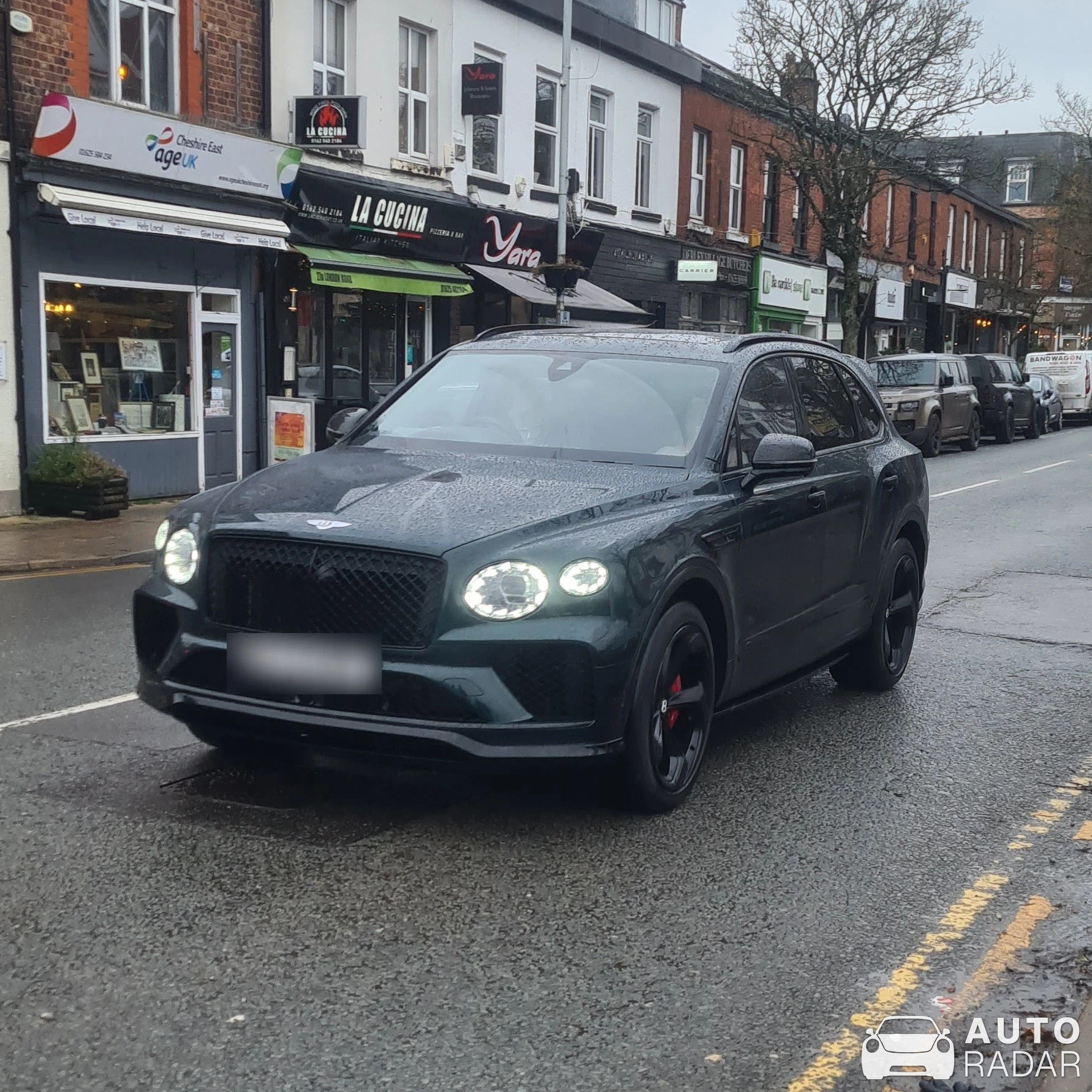 Bentley Bentayga spotted in Cheshire East, United Kingdom