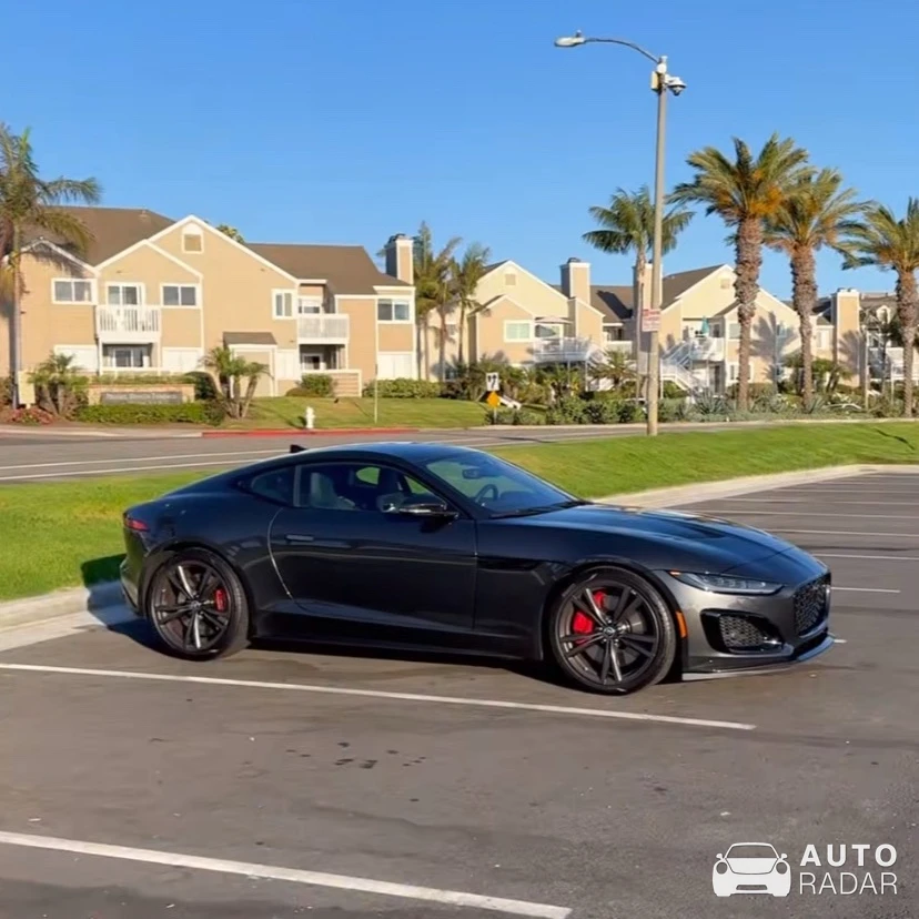Jaguar F-Type P450 75 Convertible spotted in Los Angeles