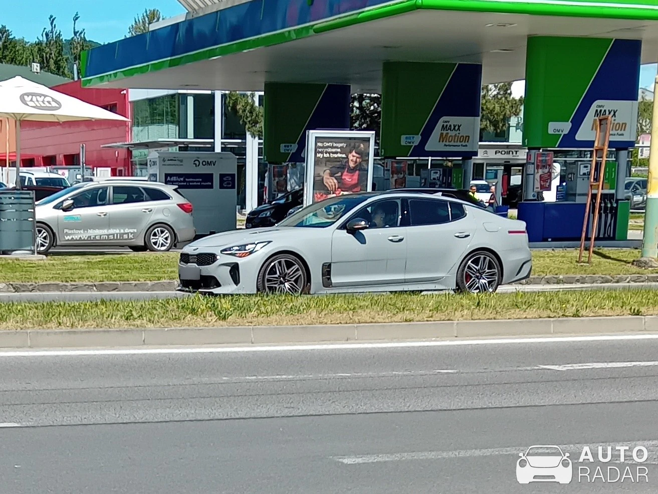 Kia Stinger GT spotted in Žilina