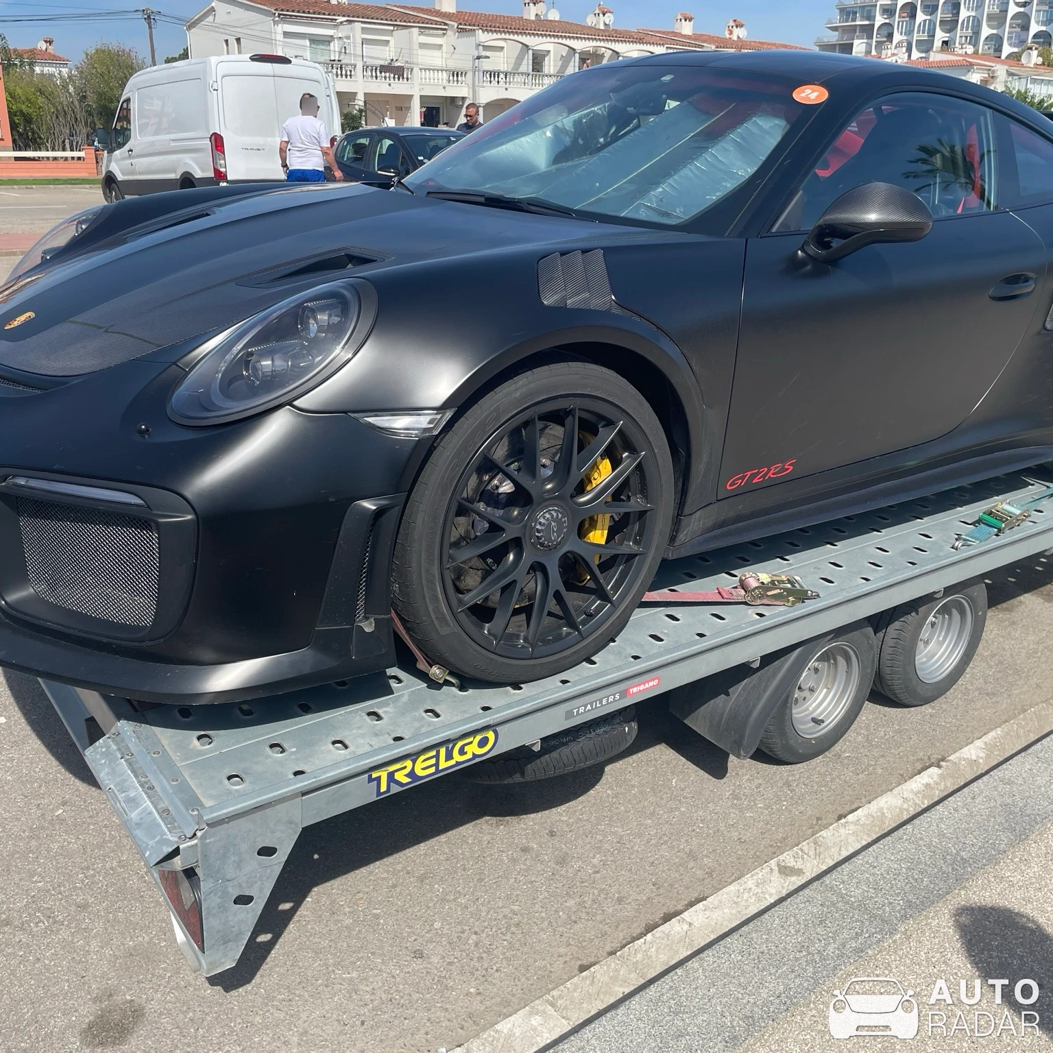 Porsche 991 GT2 RS spotted in Castelló d'Empúries, Espanya