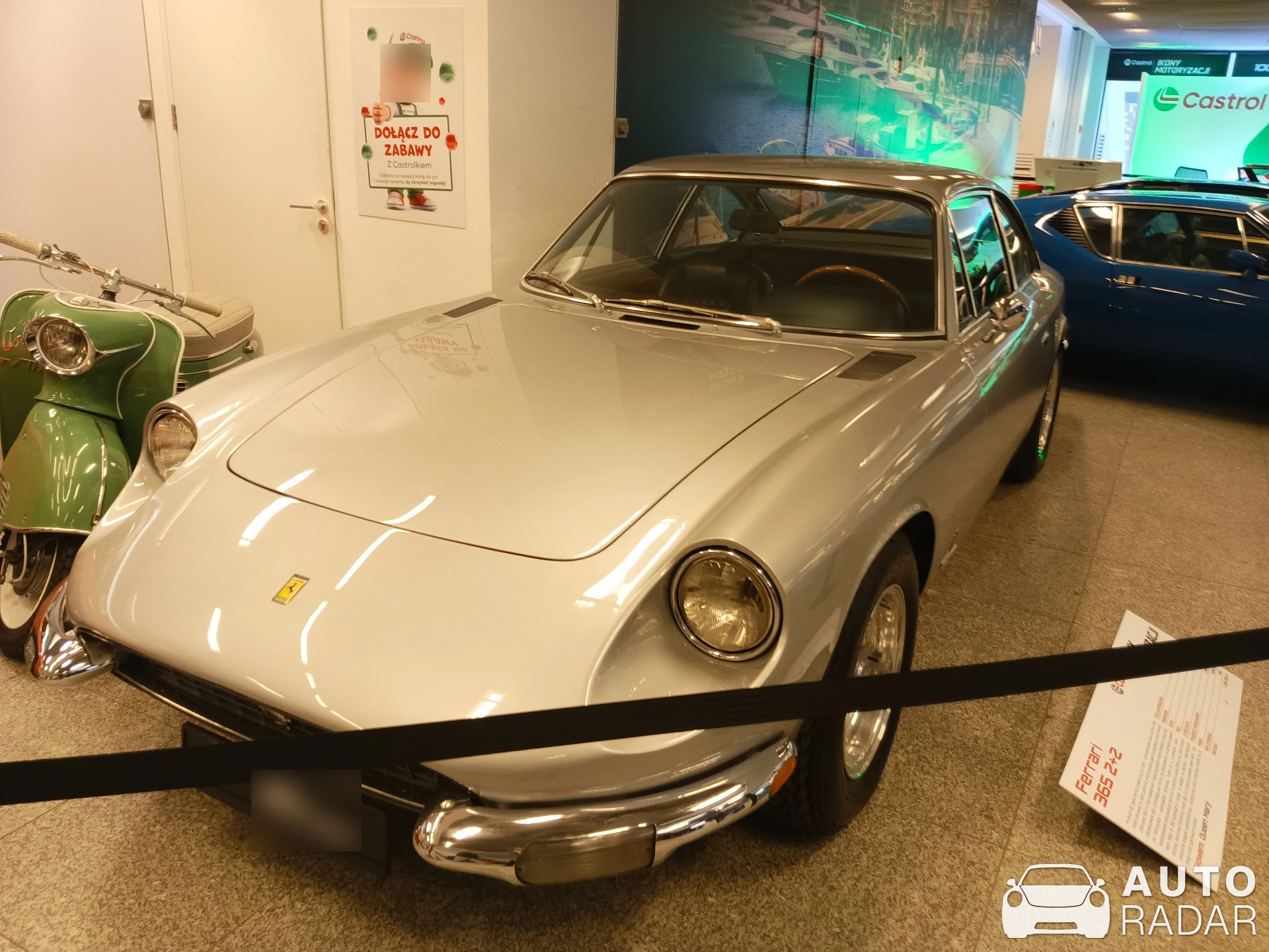 Ferrari 365 GT 2+2 spotted in Warszawa, Poland