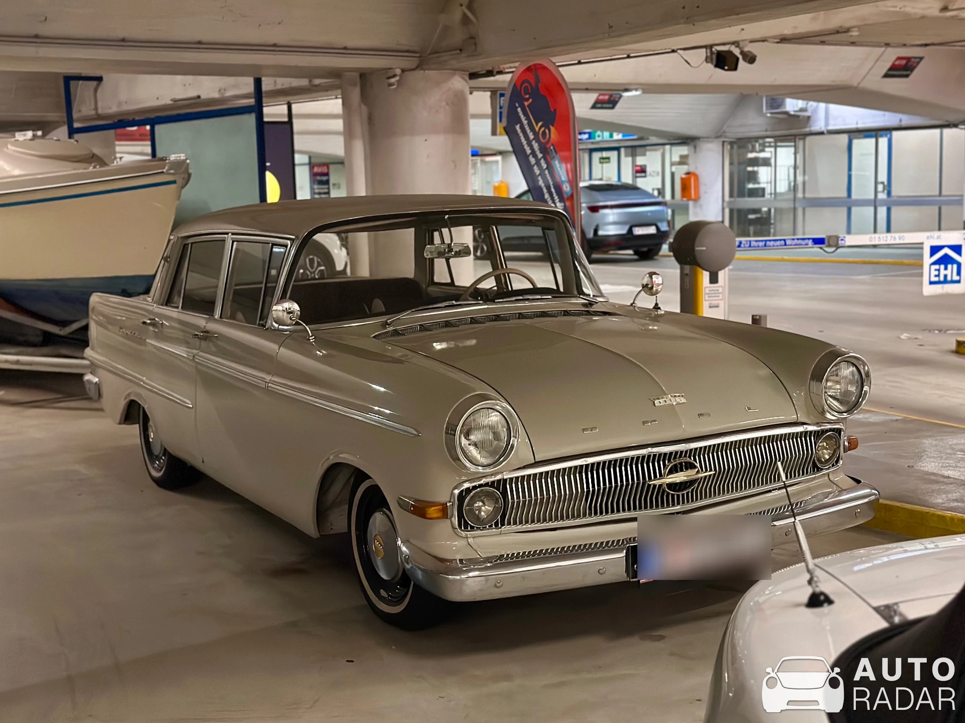 Opel Kapitän P2 spotted in Vienna, Austria