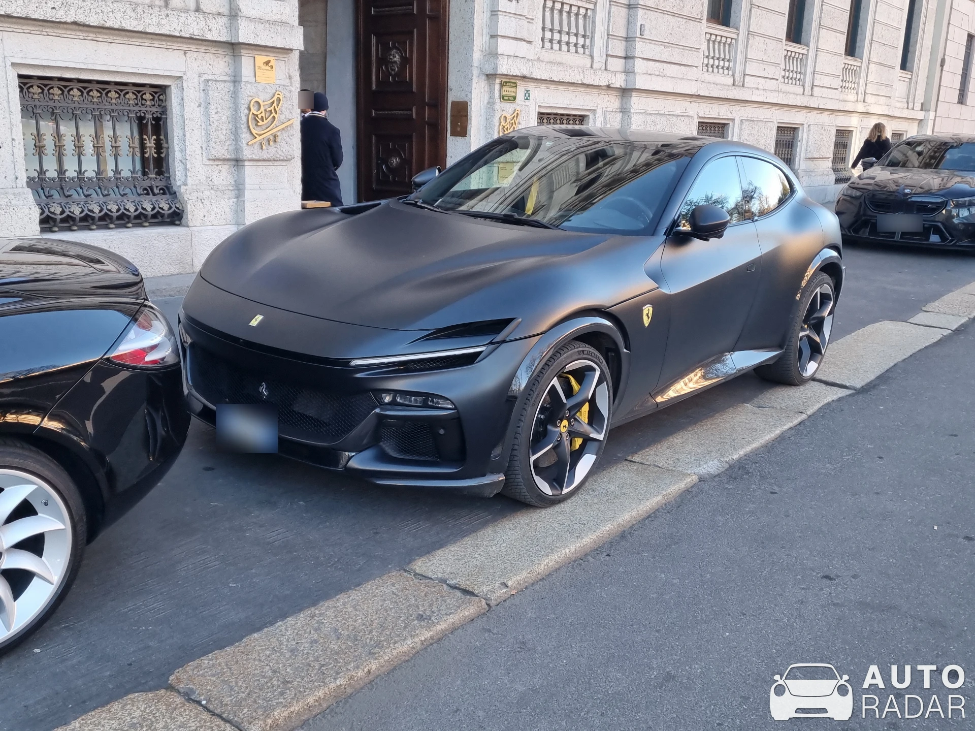 Ferrari Purosangue spotted in Milano, Italy
