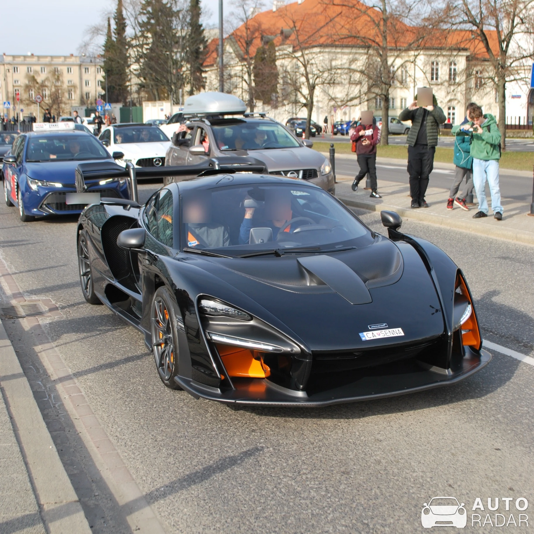 McLaren Senna spotted in Warszawa, Poland