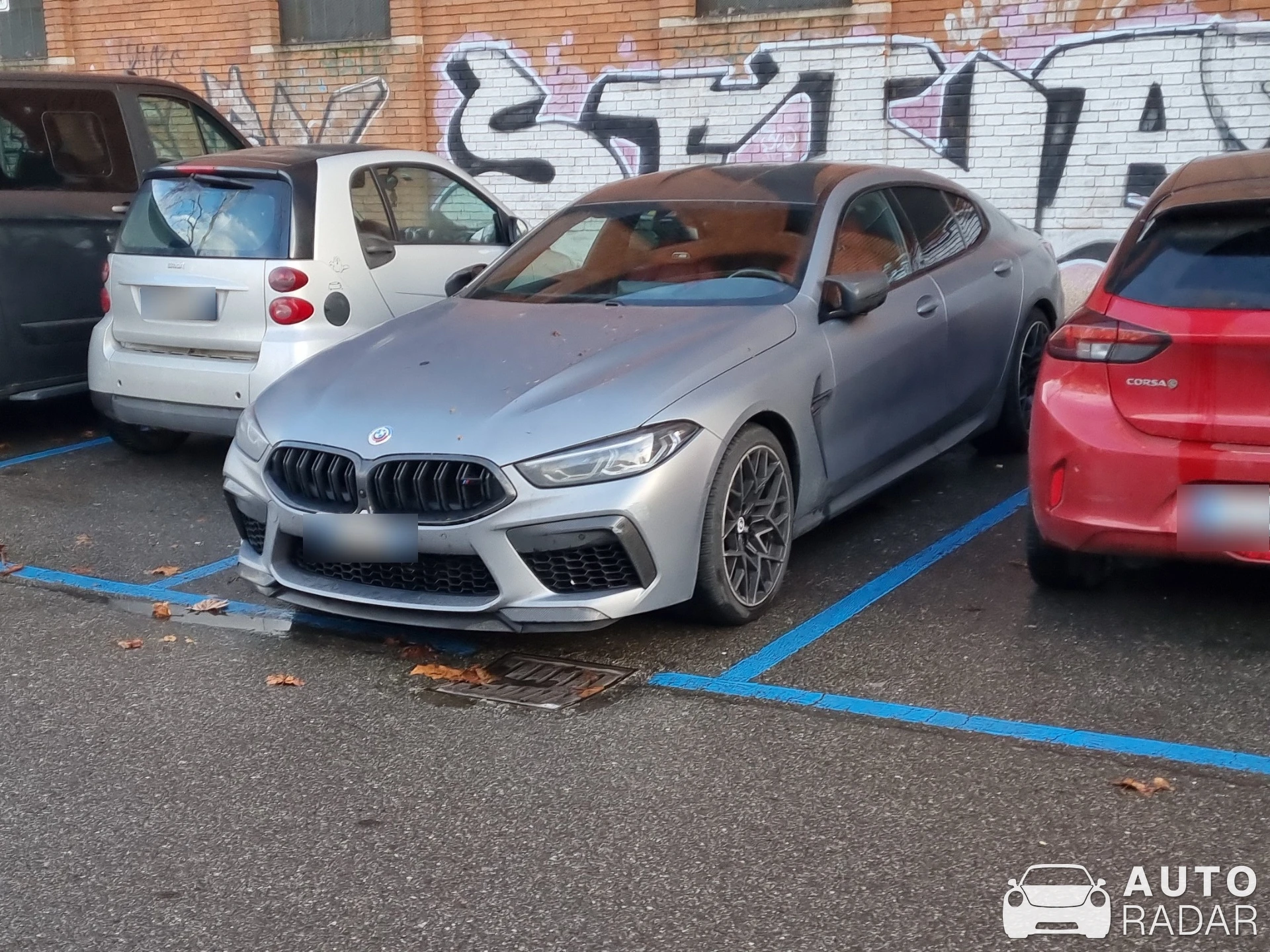 BMW M8 F93 Gran Coupé spotted in Milano, Italy