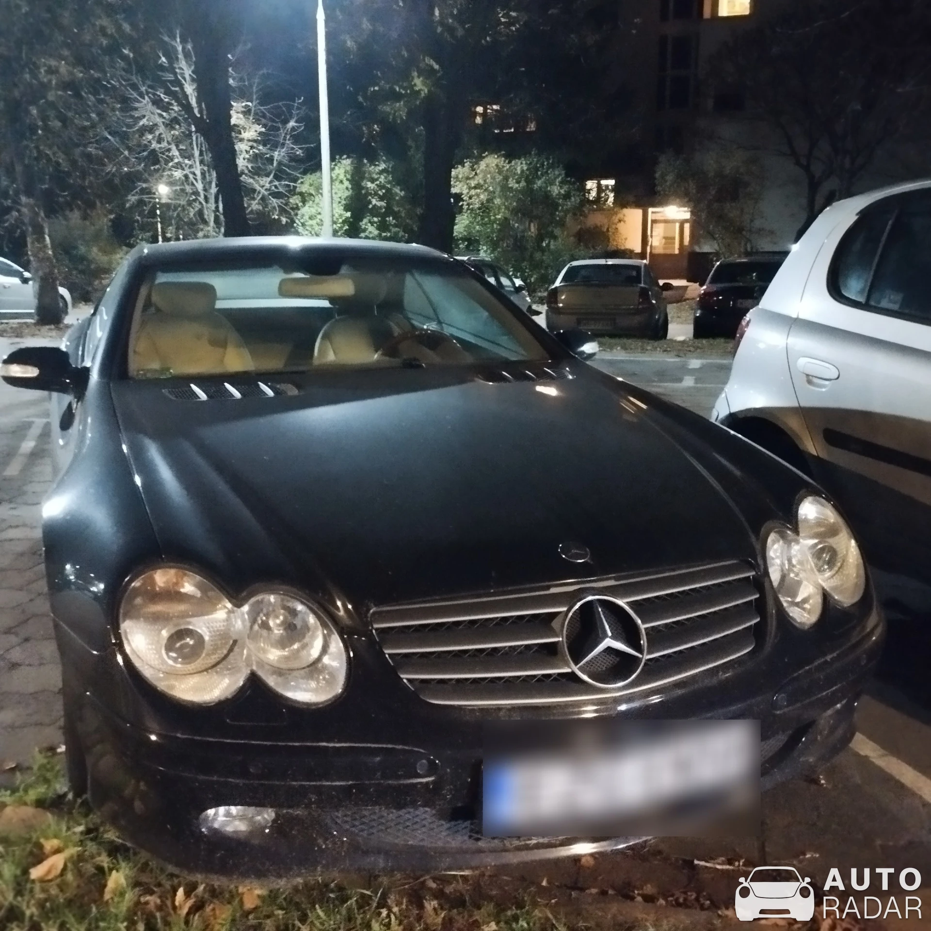 Mercedes-Benz SL 500 R230 spotted in Warszawa, Poland