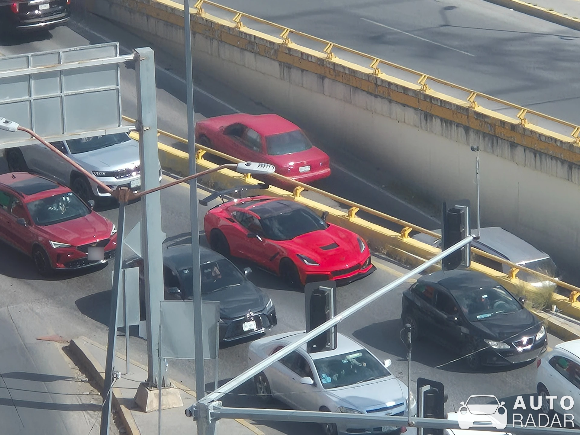Chevrolet Corvette C7 ZR1 spotted in San Luis Potosí