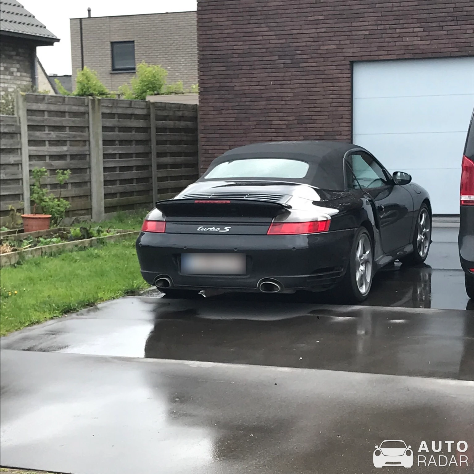 Porsche 996 Turbo S Cabriolet spotted in Oostende