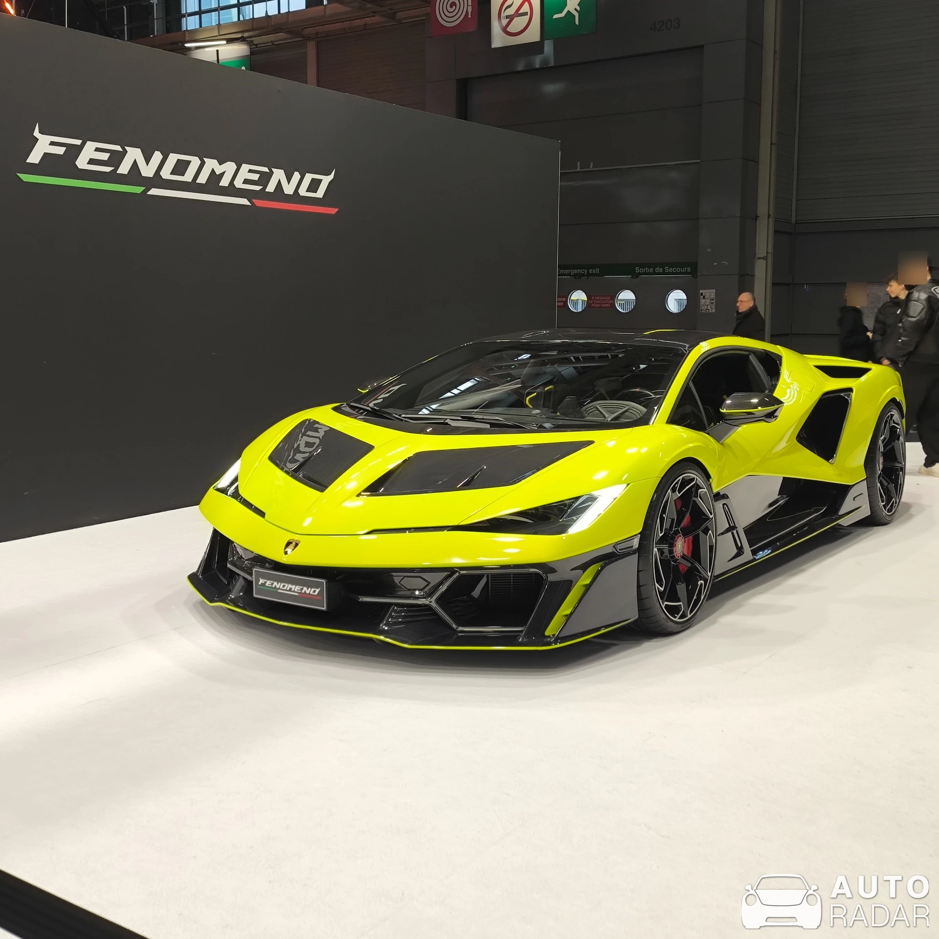 Lamborghini Fenomeno spotted in Paris, France