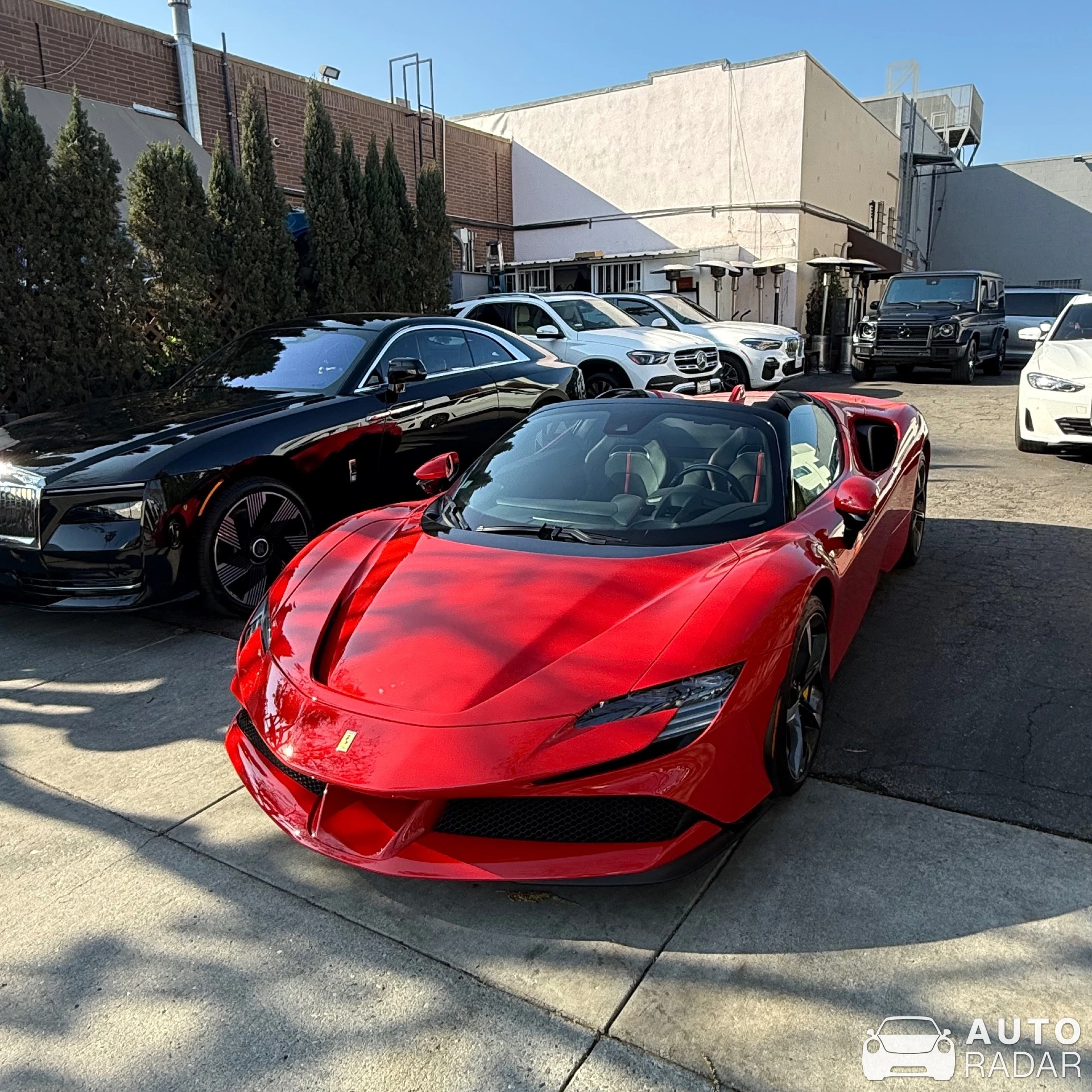 Ferrari SF90 Spider spotted in Beverly Hills, United States