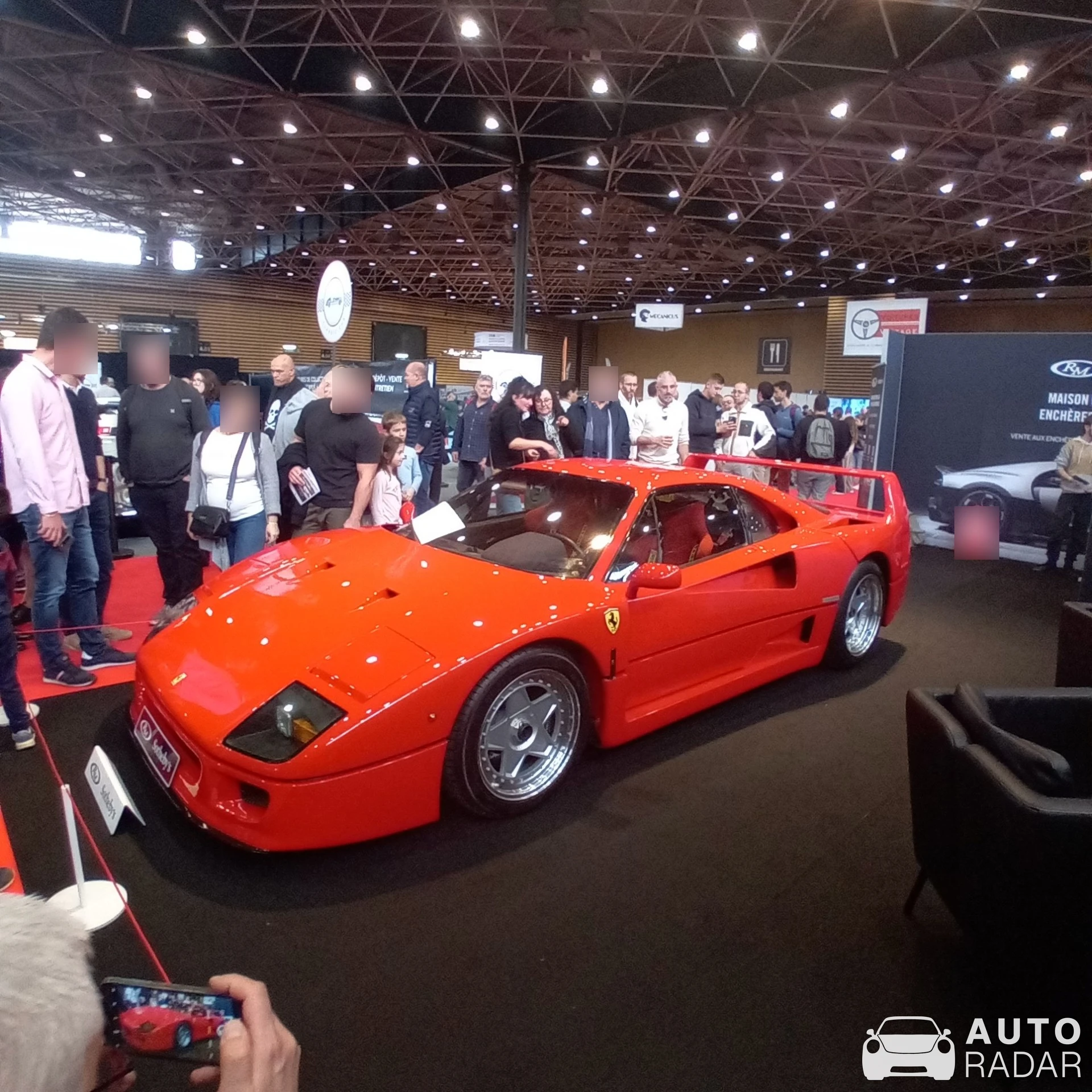 Ferrari F40 spotted in Lyon, France