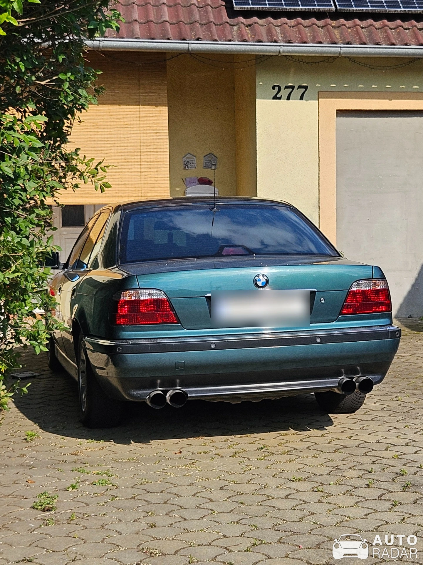 Alpina B12 5.7 E38 spotted in Vrbovec
