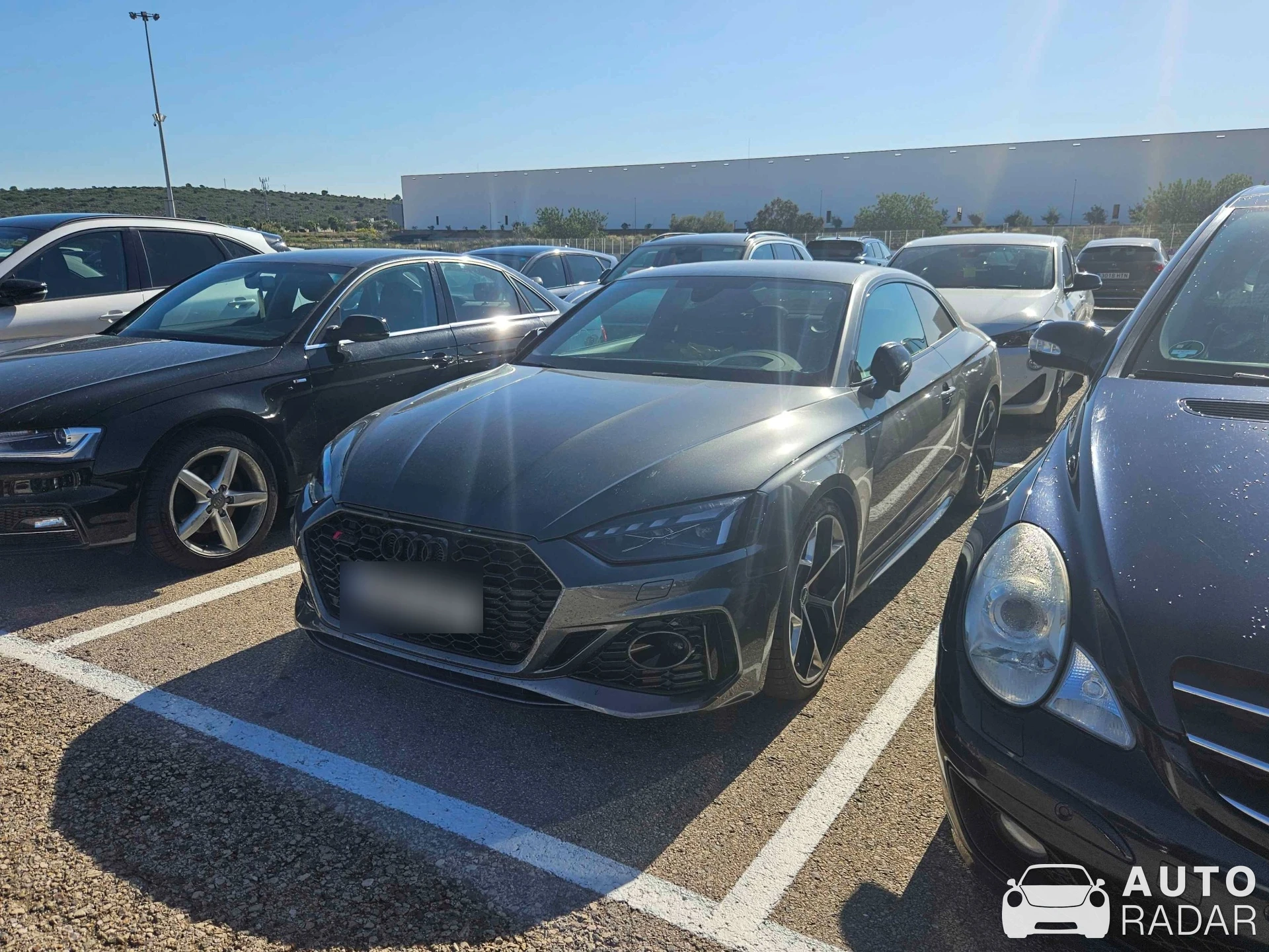 Audi RS5 B9 spotted in Cheste, Spain