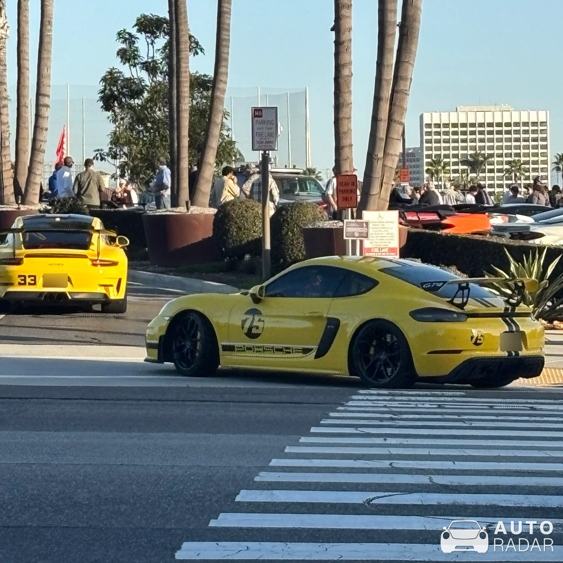 Porsche 718 Cayman GT4 RS spotted in Manhattan Beach, United States
