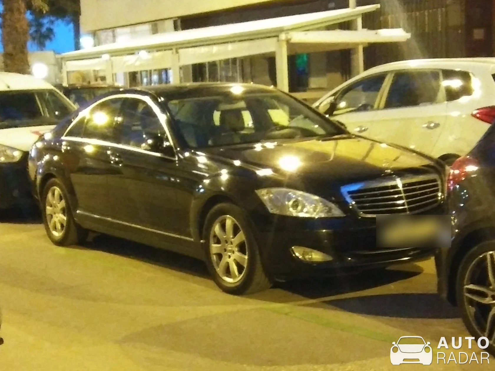 Mercedes-Benz S-Klasse W221 spotted in Cullera, Spain