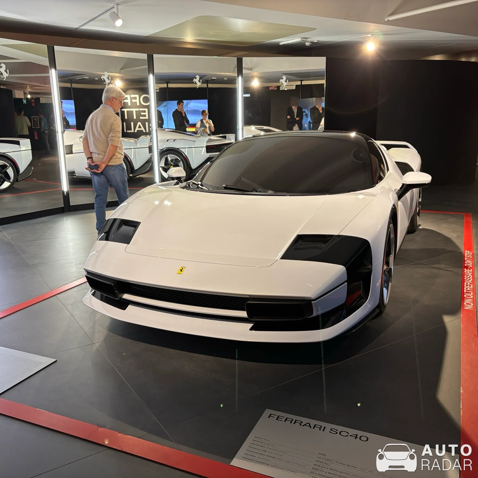 Ferrari SC40 spotted in Maranello