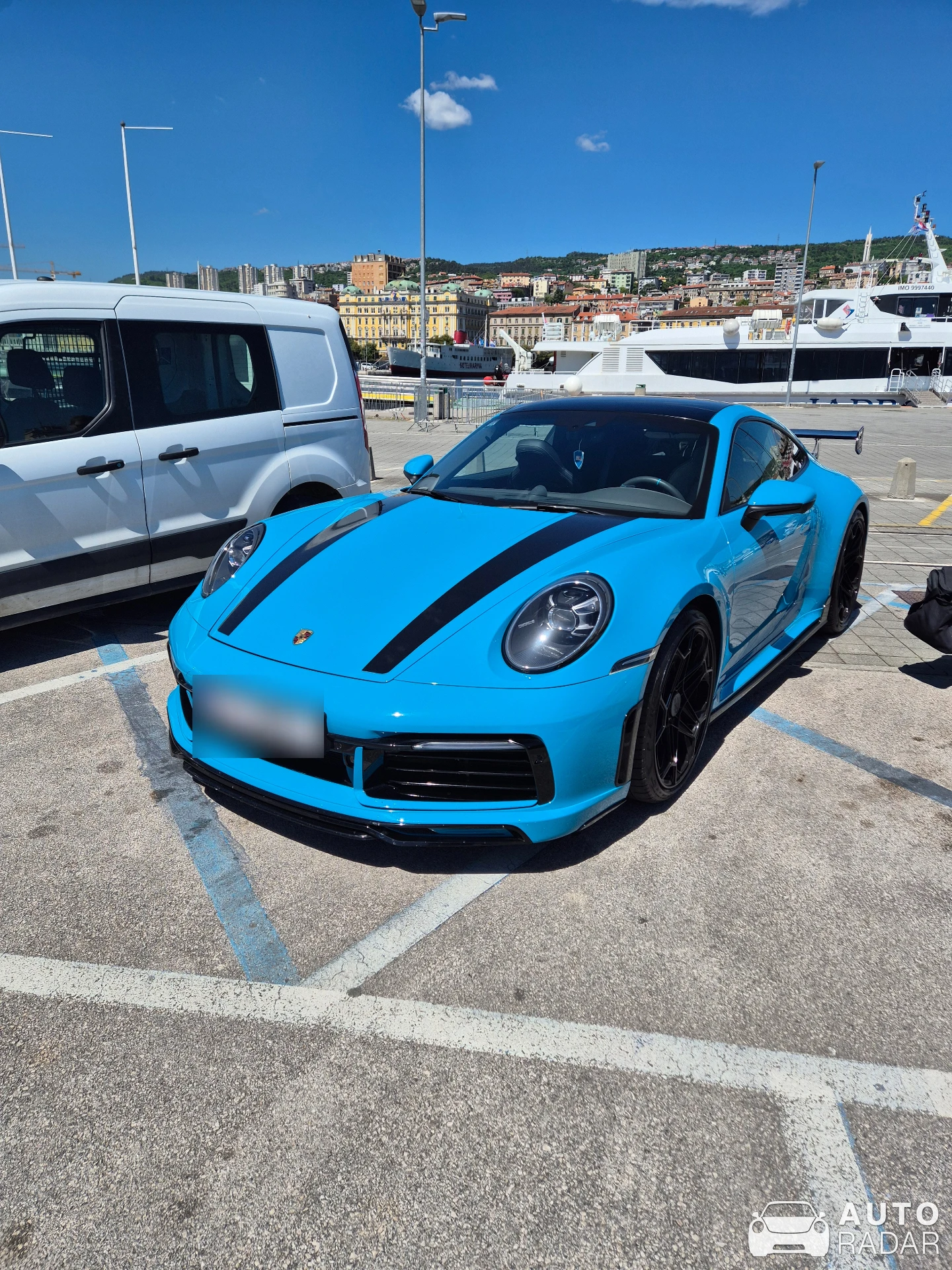 Porsche TechArt 992 Carrera 4S spotted in Rijeka