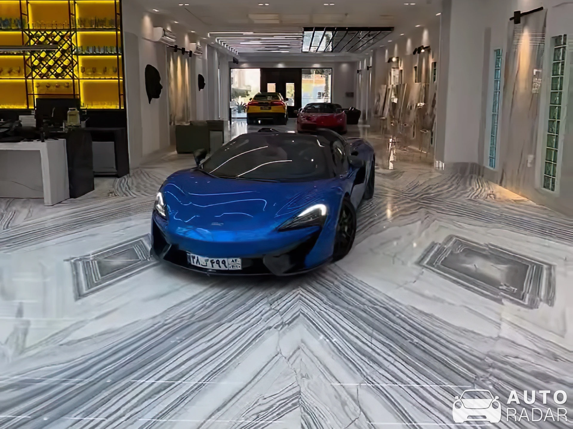 McLaren 570S spotted in Kish