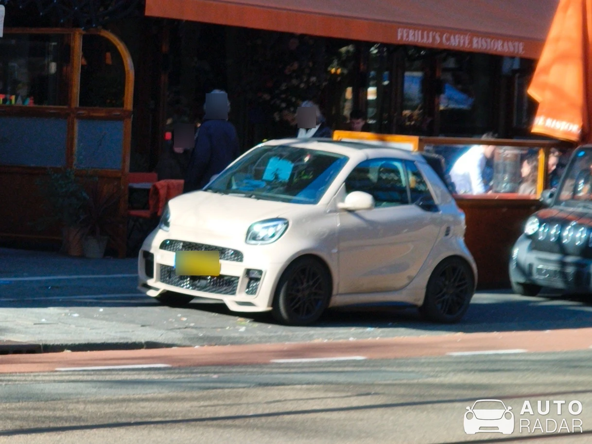 Smart Fortwo EQ Cabrio Brabus 92R spotted in Amsterdam